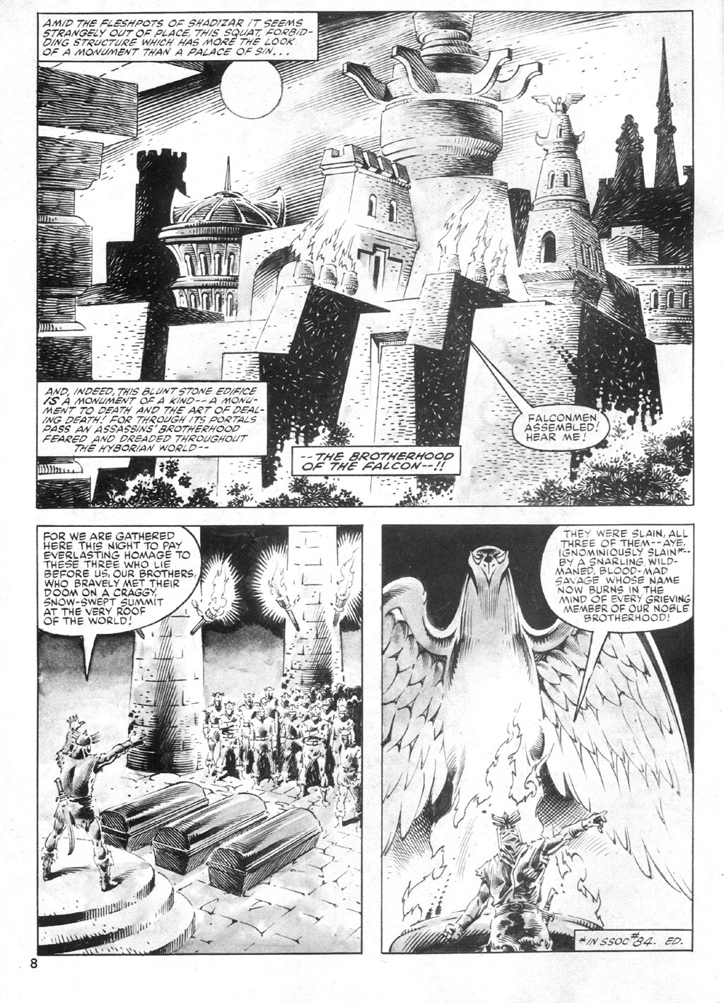 The Savage Sword Of Conan issue 93 - Page 8