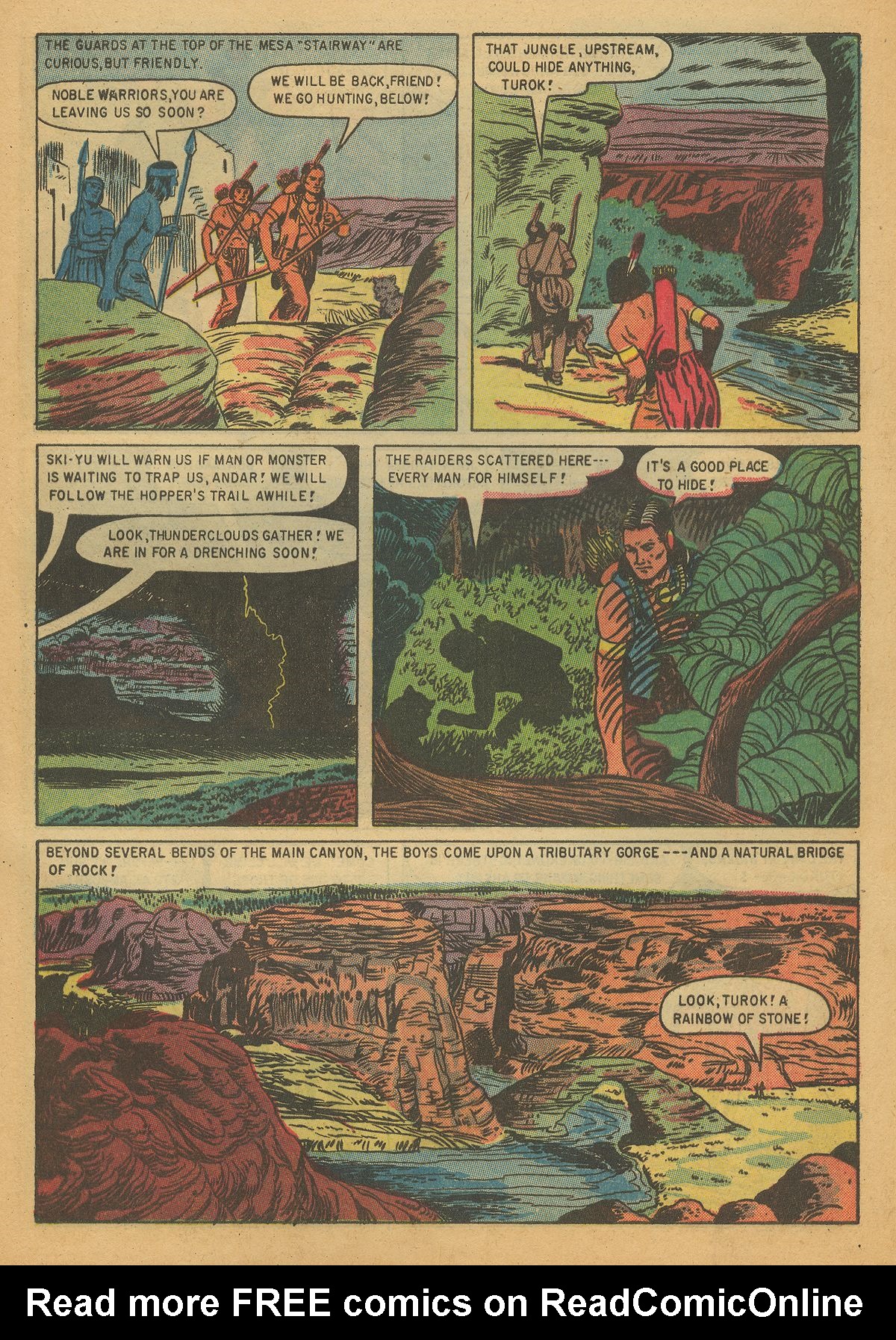 Read online Turok, Son of Stone comic -  Issue #7 - 29