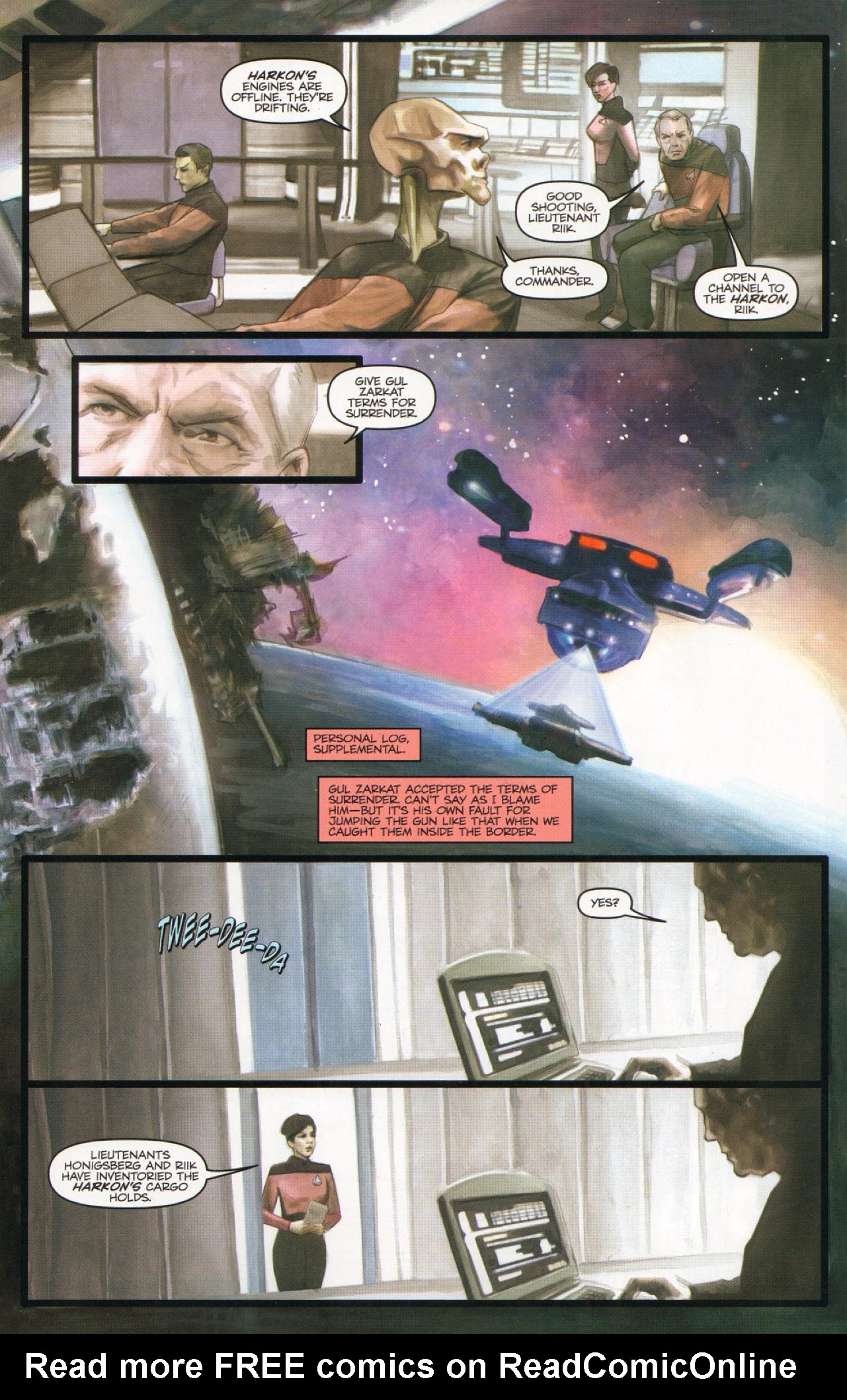 Read online Star Trek: Captain's Log comic -  Issue # Issue Jellico - 23