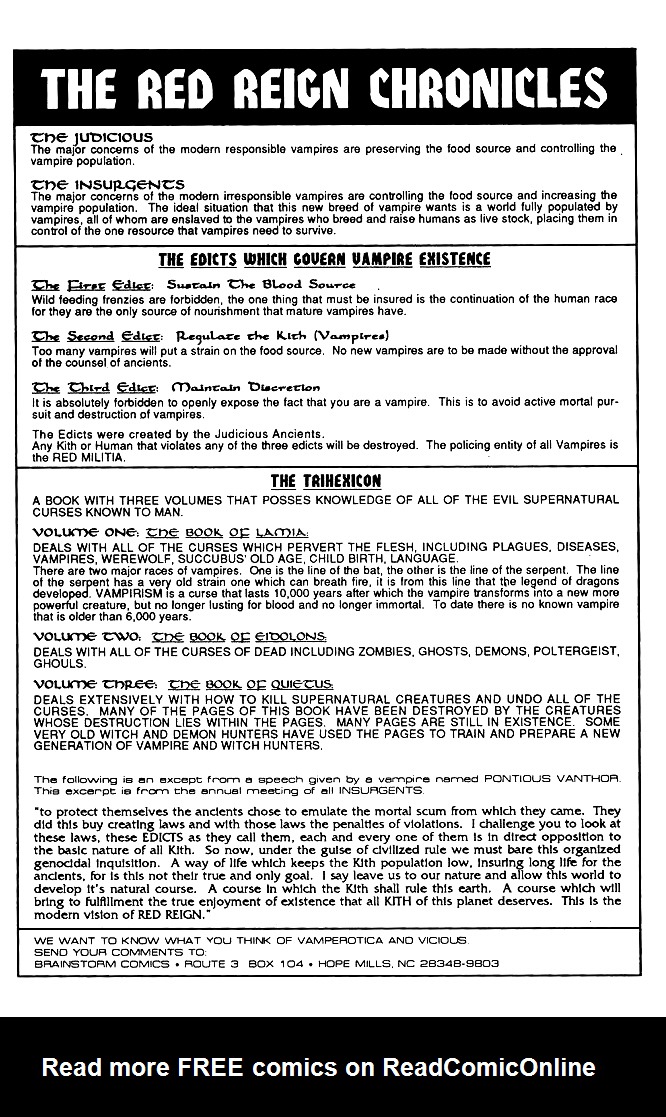 Read online Vamperotica comic -  Issue #1 - 29