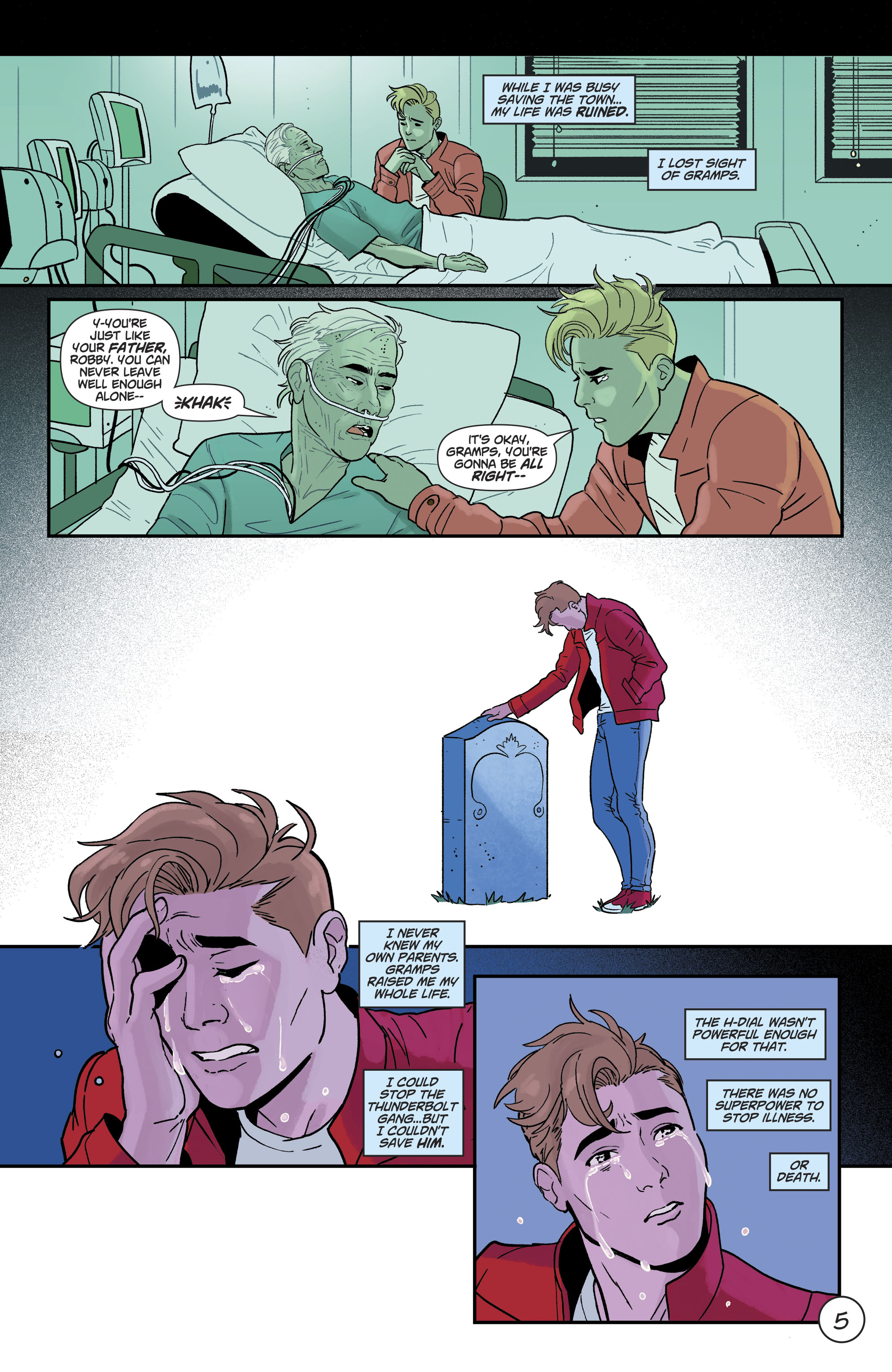 Read online Dial H For Hero comic -  Issue #8 - 9