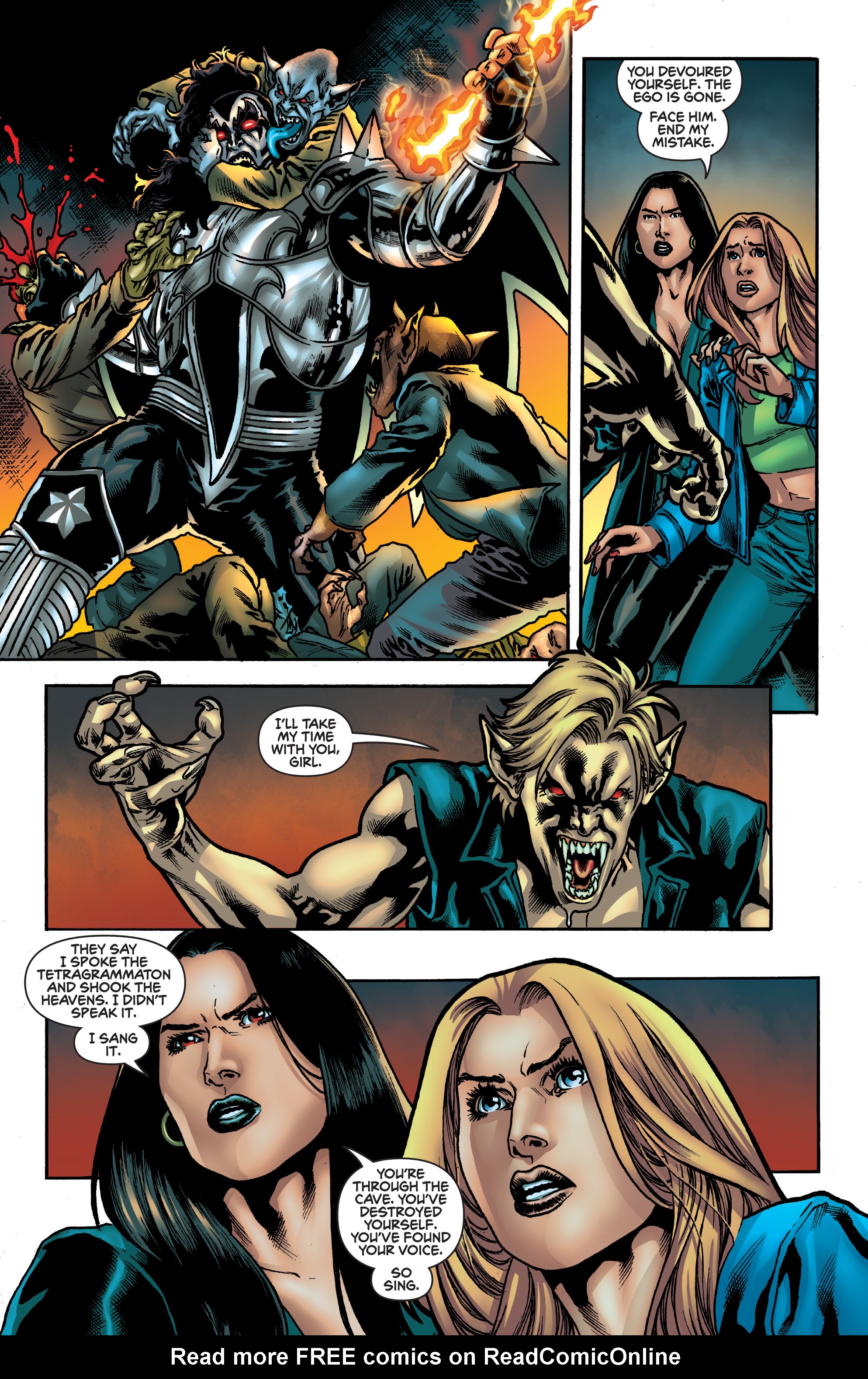 Read online KISS: Blood and Stardust comic -  Issue #5 - 21