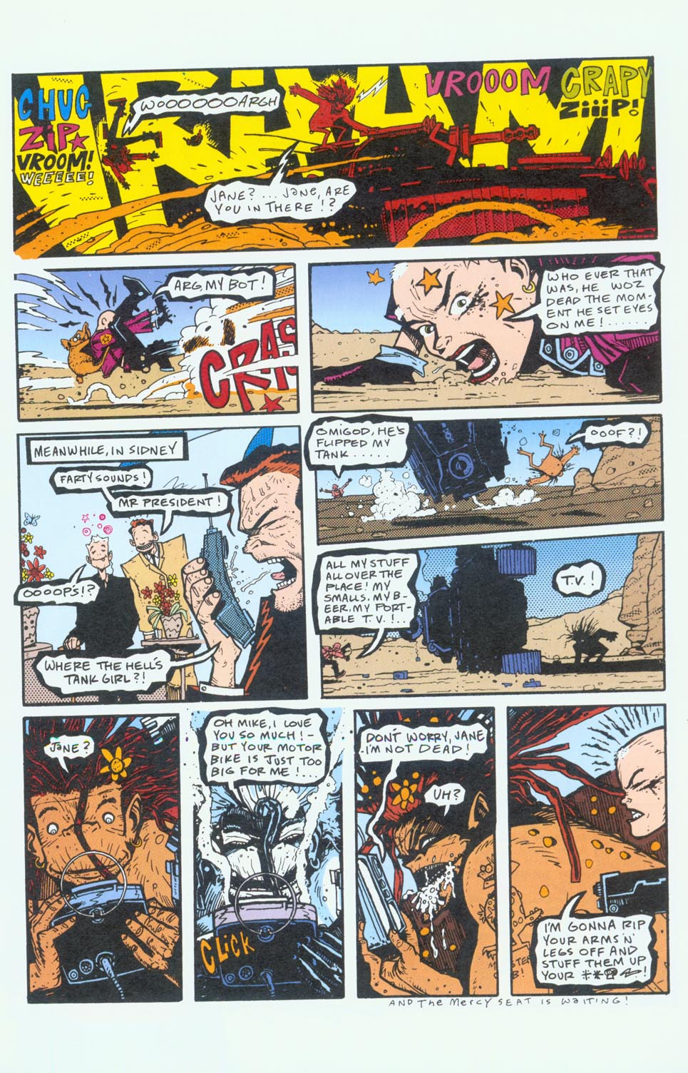 Read online Hewlett and Martin's Tank Girl comic -  Issue # TPB - 14