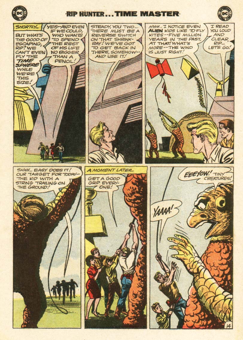 Read online Rip Hunter...Time Master comic -  Issue #15 - 17