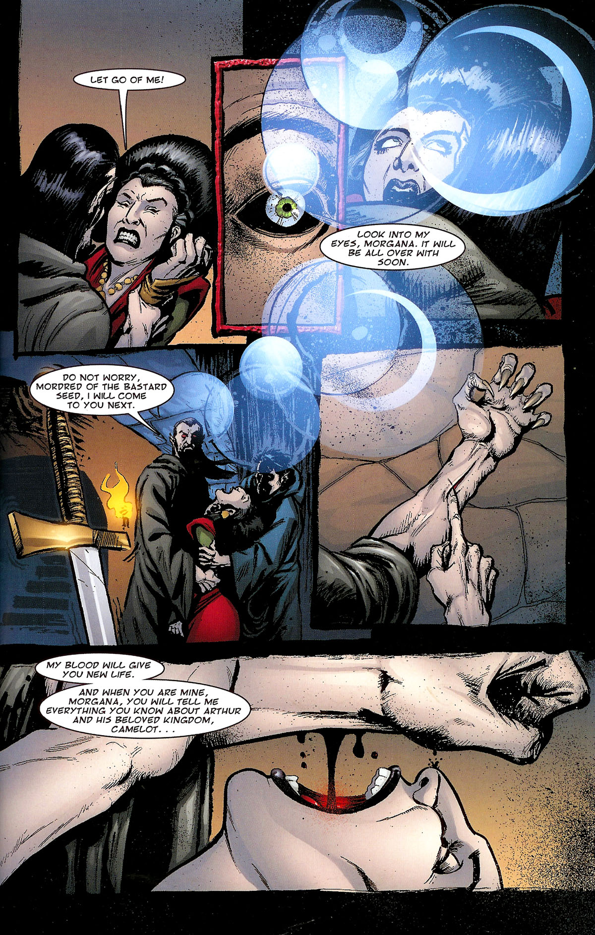 Read online Dracula vs King Arthur comic -  Issue #1 - 39