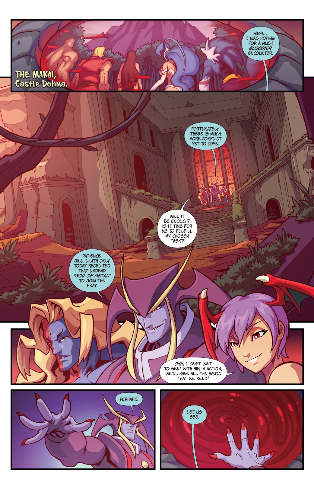 Street Fighter VS Darkstalkers issue 1 - Page 19