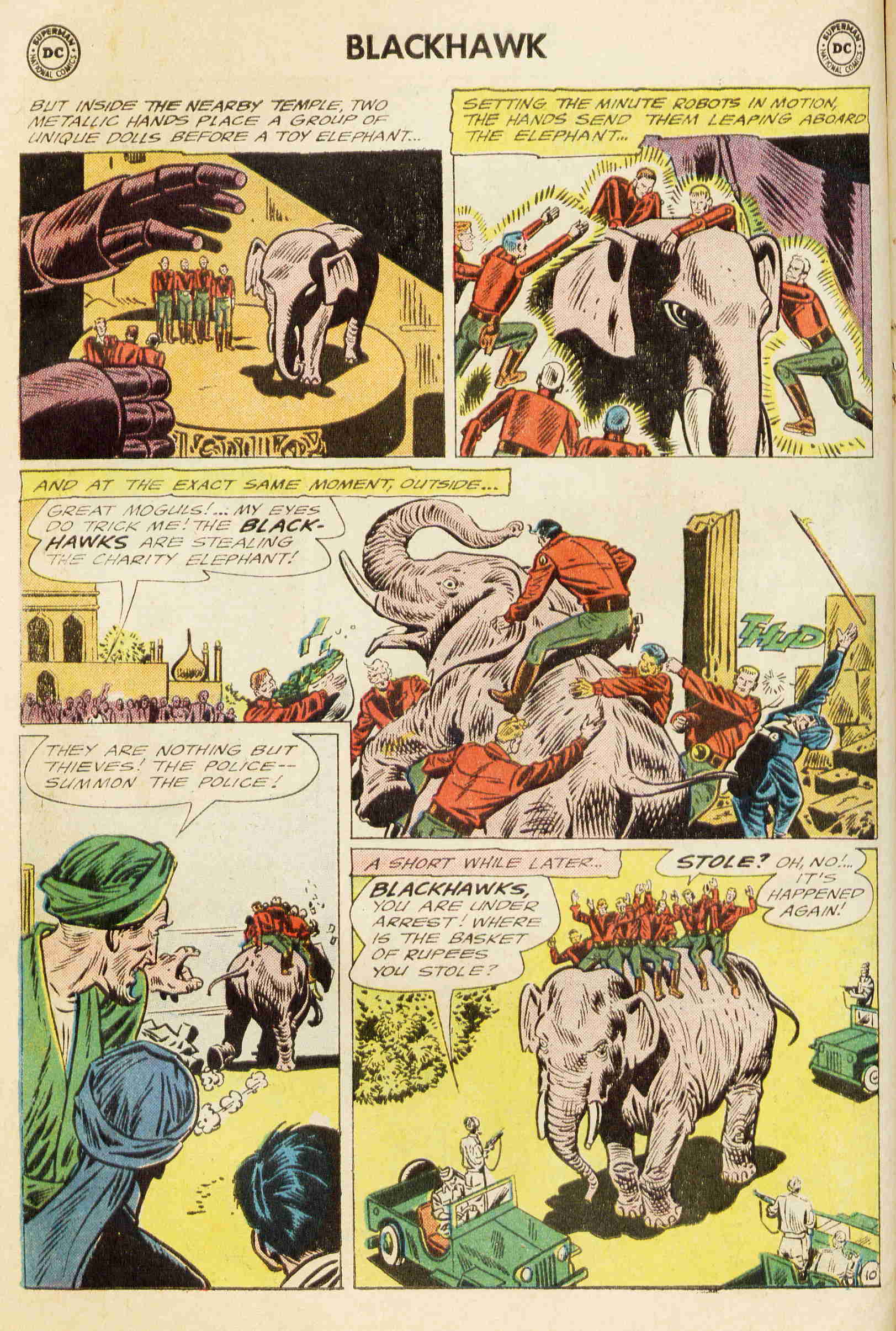 Read online Blackhawk (1957) comic -  Issue #207 - 12