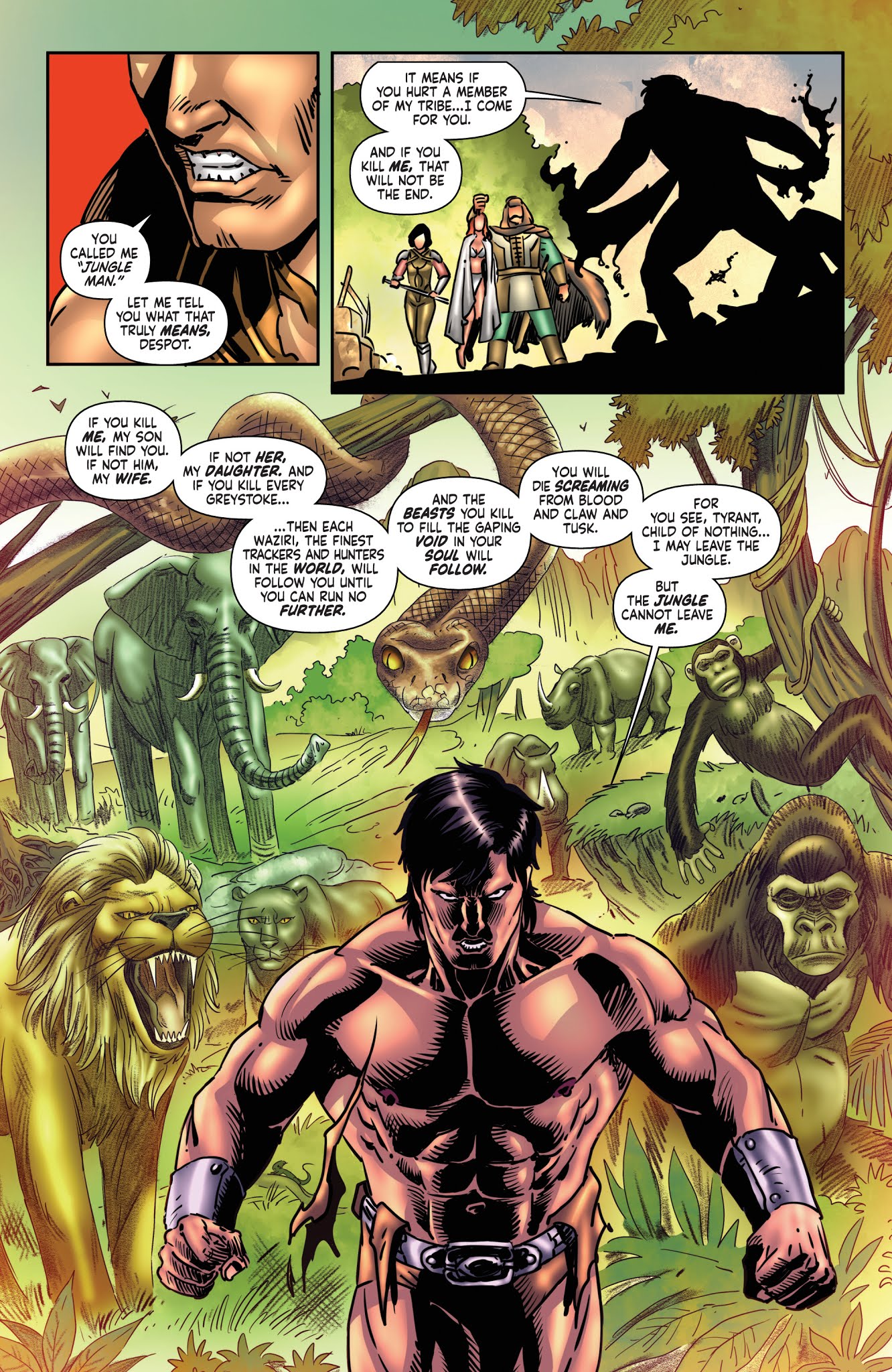 Read online Red Sonja/Tarzan comic -  Issue #5 - 15