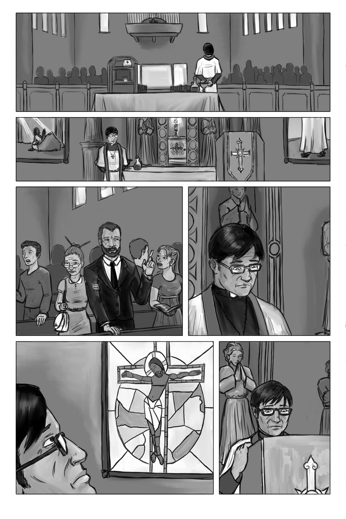 Read online Healed comic -  Issue #1 - 4