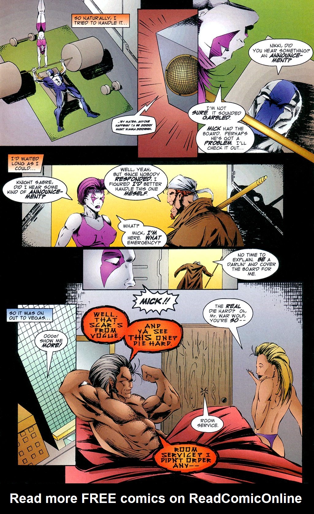 Read online Youngblood: Strikefile comic -  Issue #9 - 8