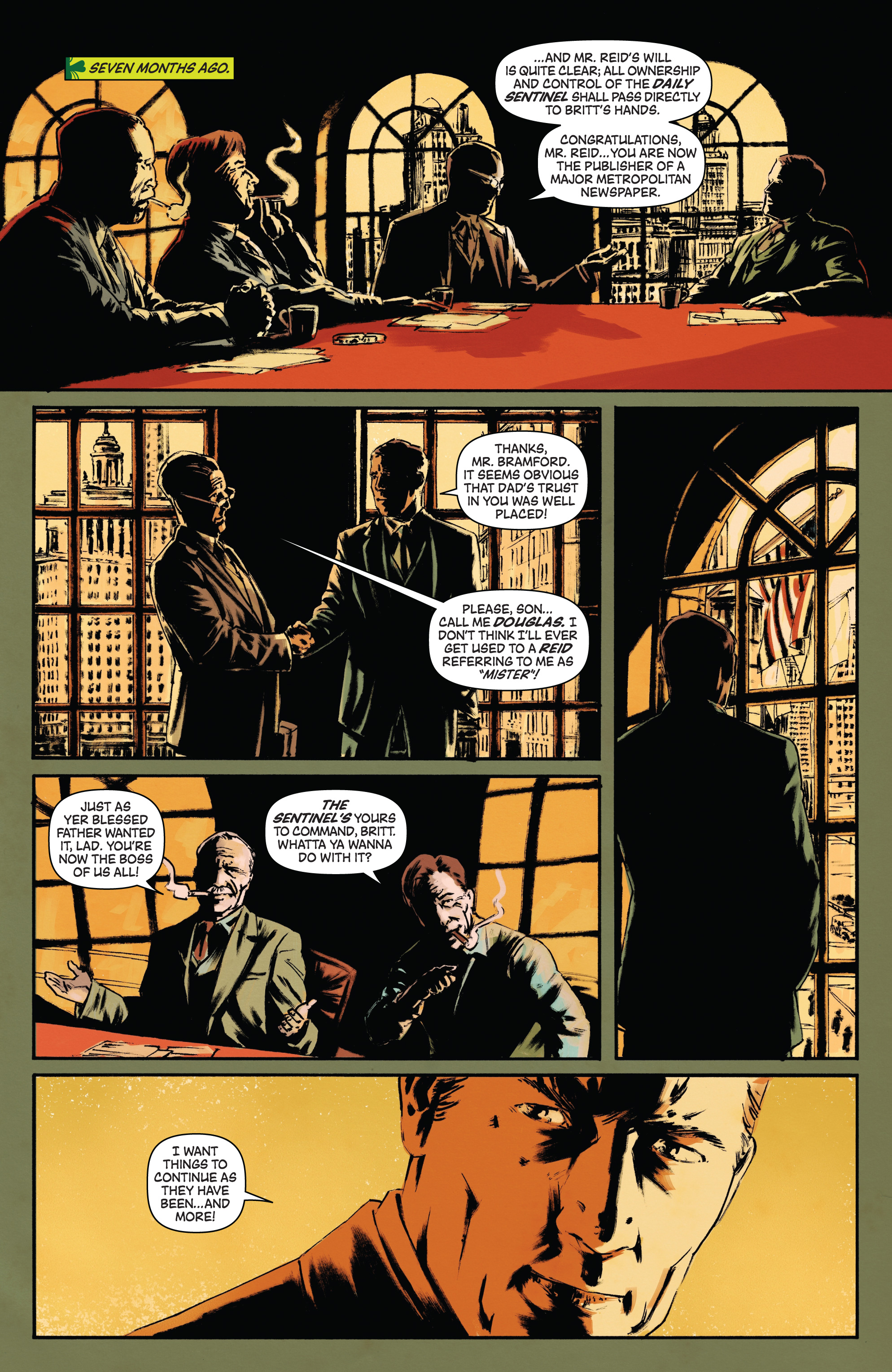 Read online Green Hornet: Year One comic -  Issue #5 - 15