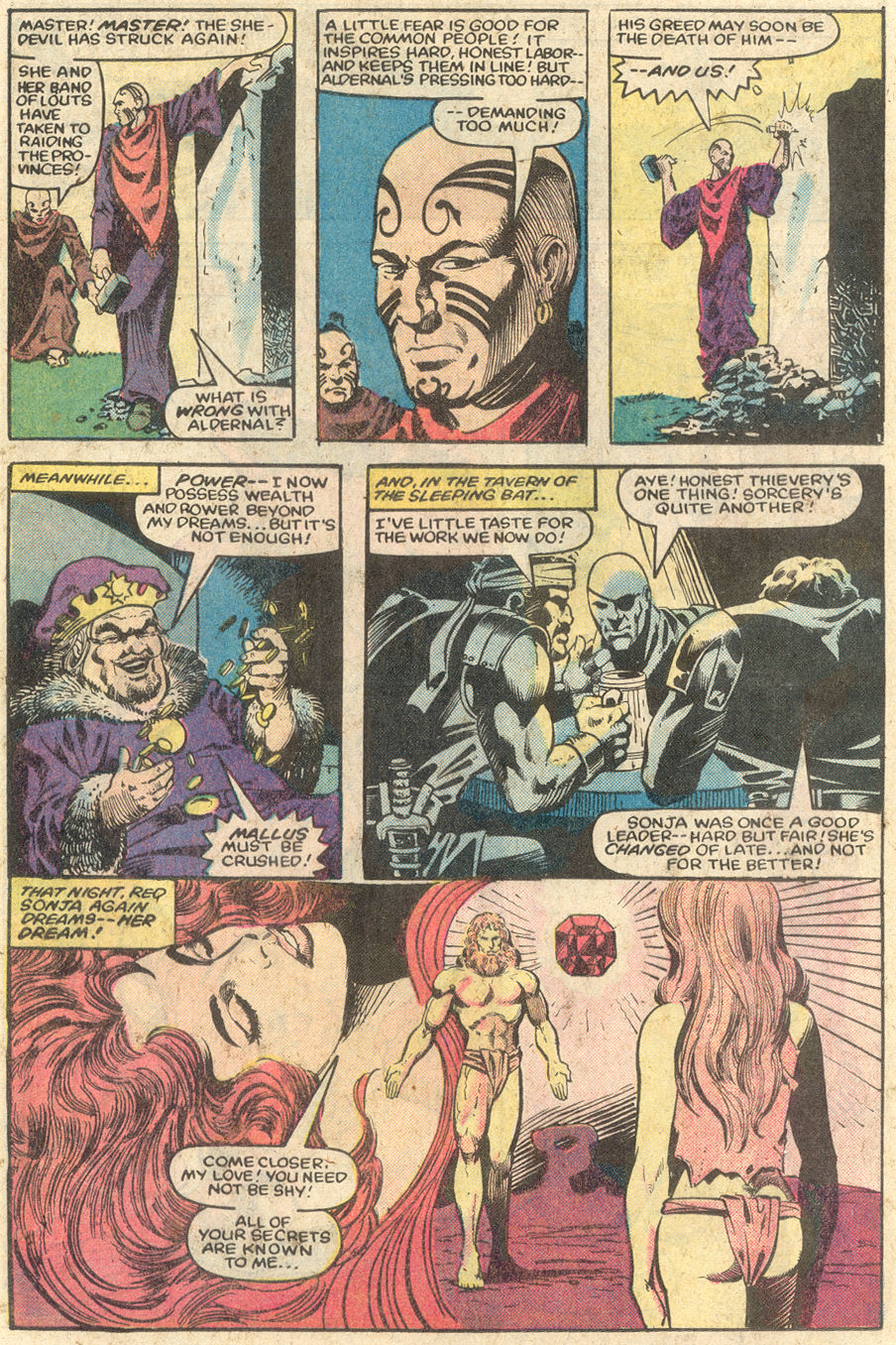 Read online Red Sonja (3rd Series) comic -  Issue #1 - 23