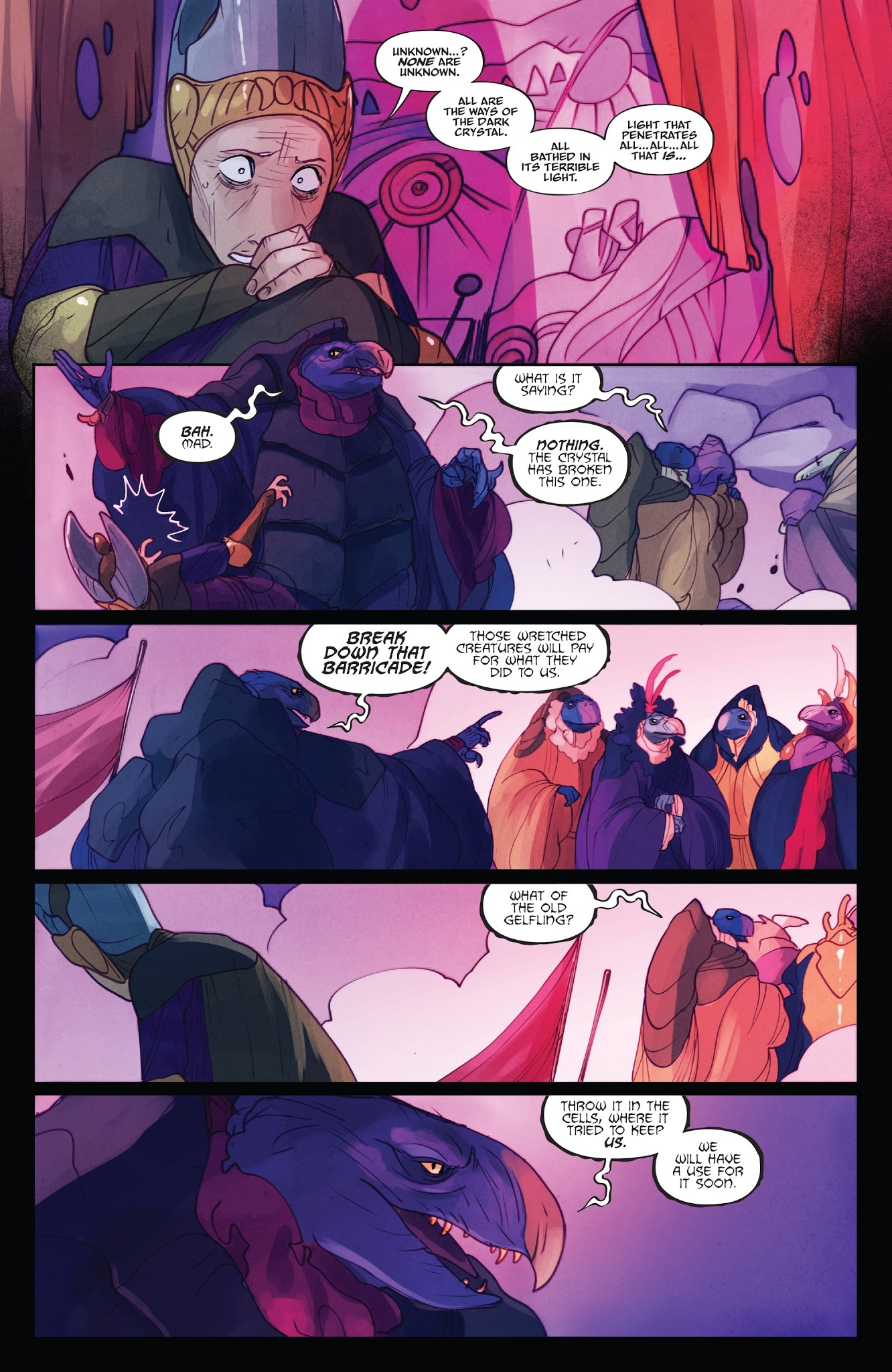 Read online The Power of the Dark Crystal comic -  Issue #9 - 10