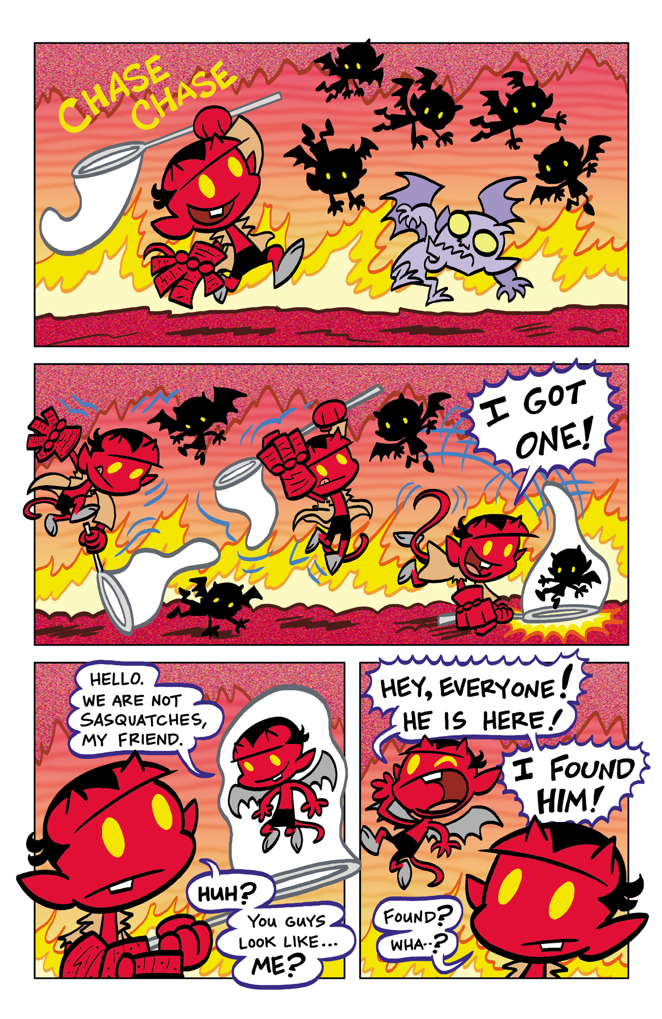 Read online Itty Bitty Hellboy comic -  Issue #3 - 19