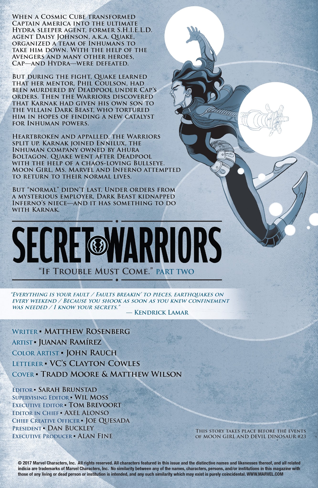 Read online Secret Warriors (2017) comic -  Issue #7 - 2