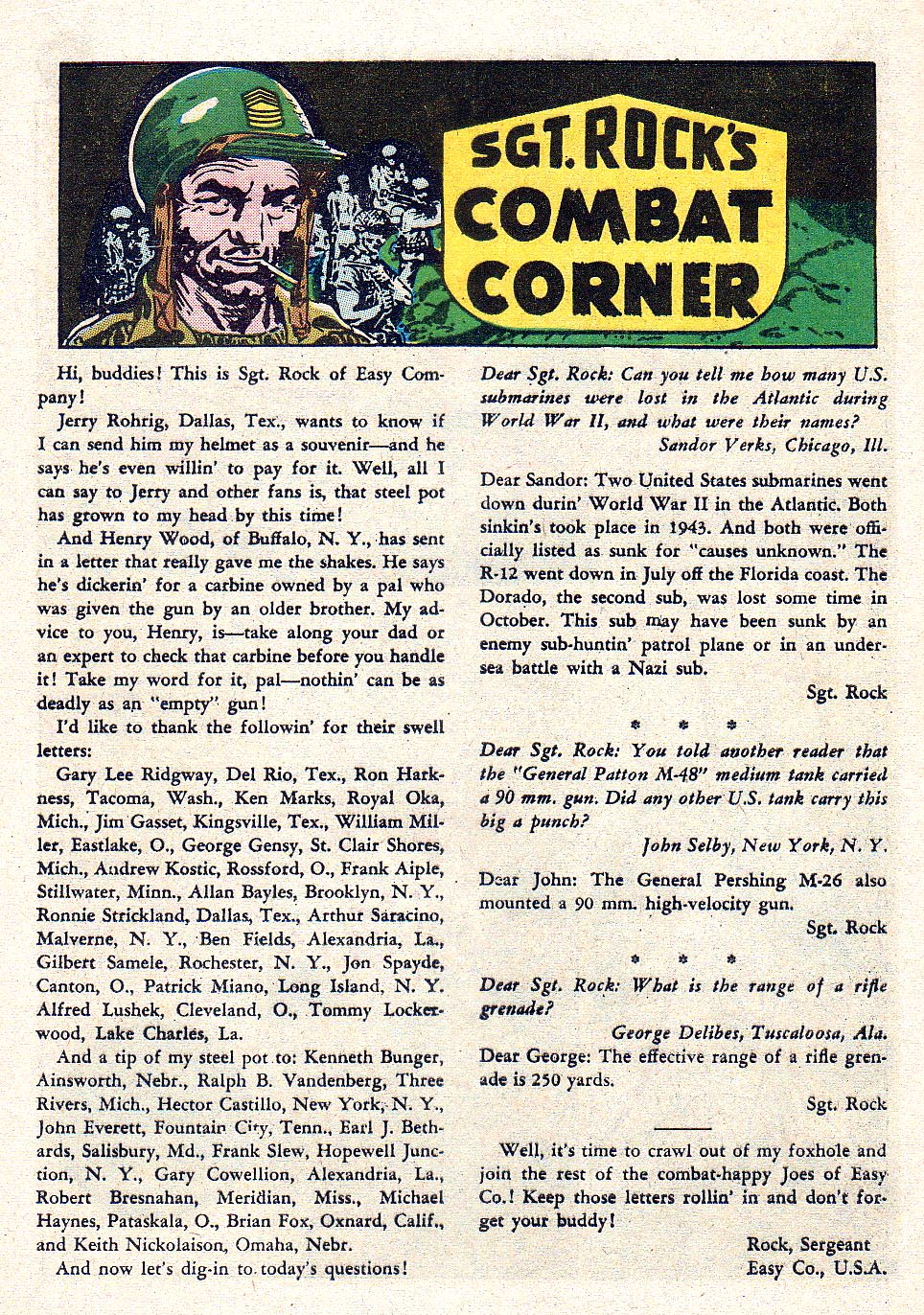 Read online Our Fighting Forces comic -  Issue #60 - 20