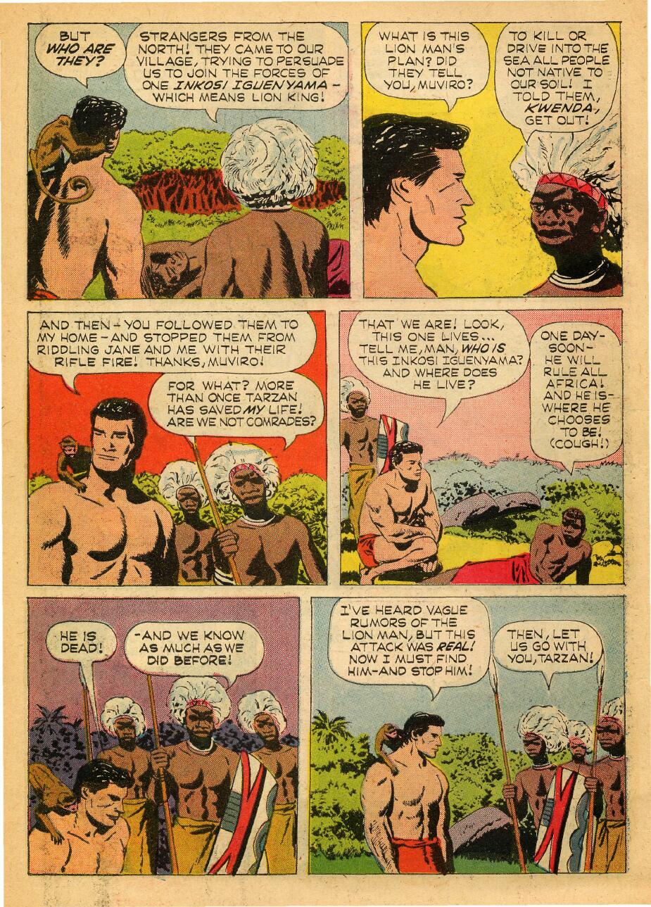 Read online Tarzan (1962) comic -  Issue #153 - 6