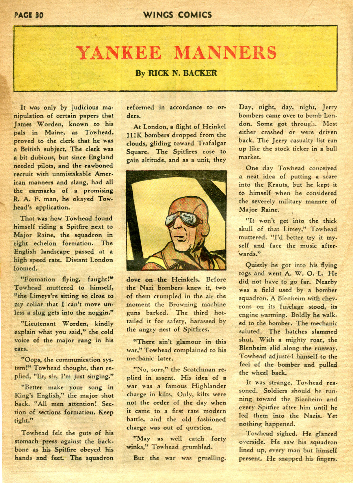 Read online Wings Comics comic -  Issue #5 - 32