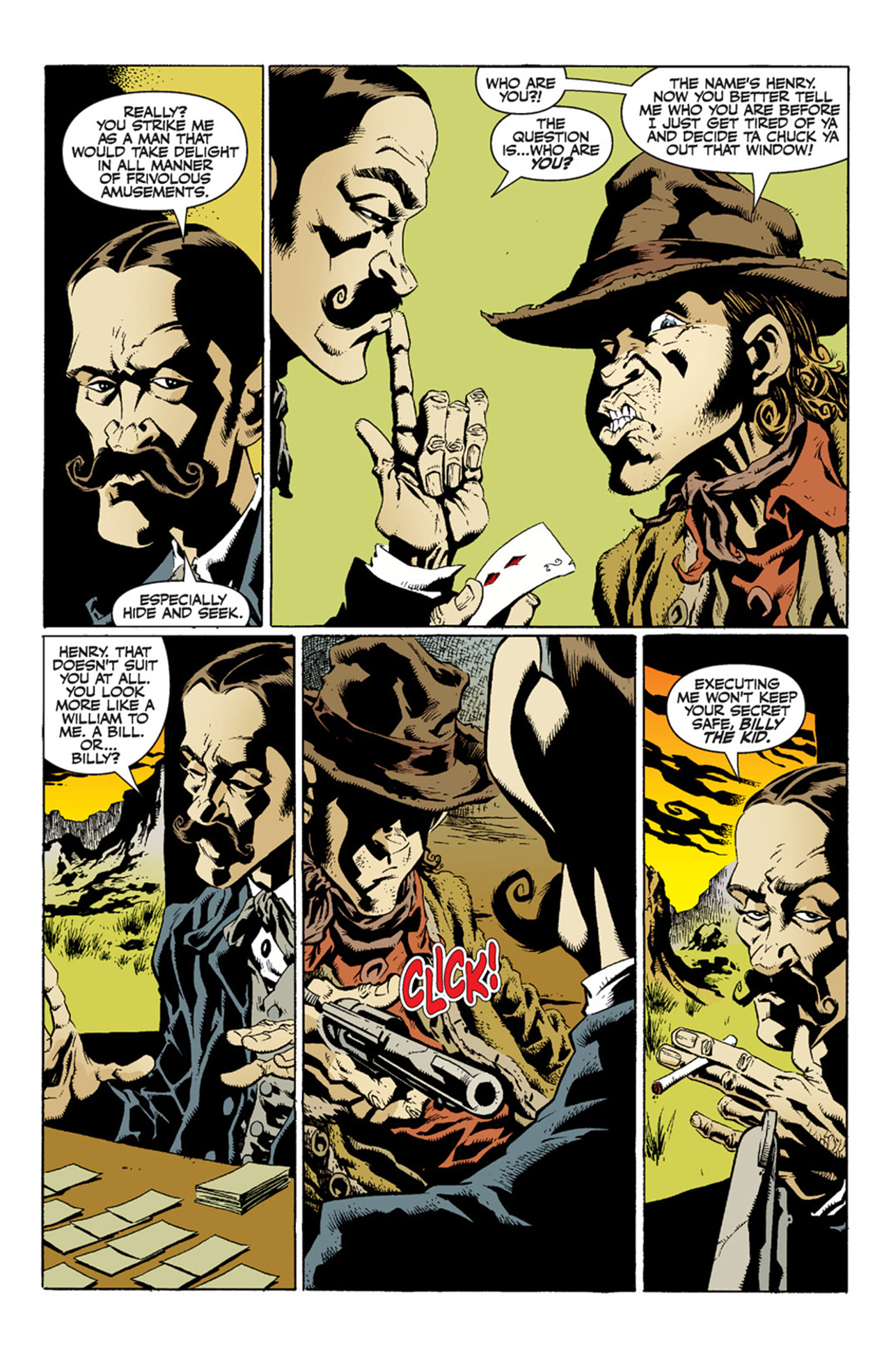 Read online Billy the Kid's Old Timey Oddities comic -  Issue # TPB - 9