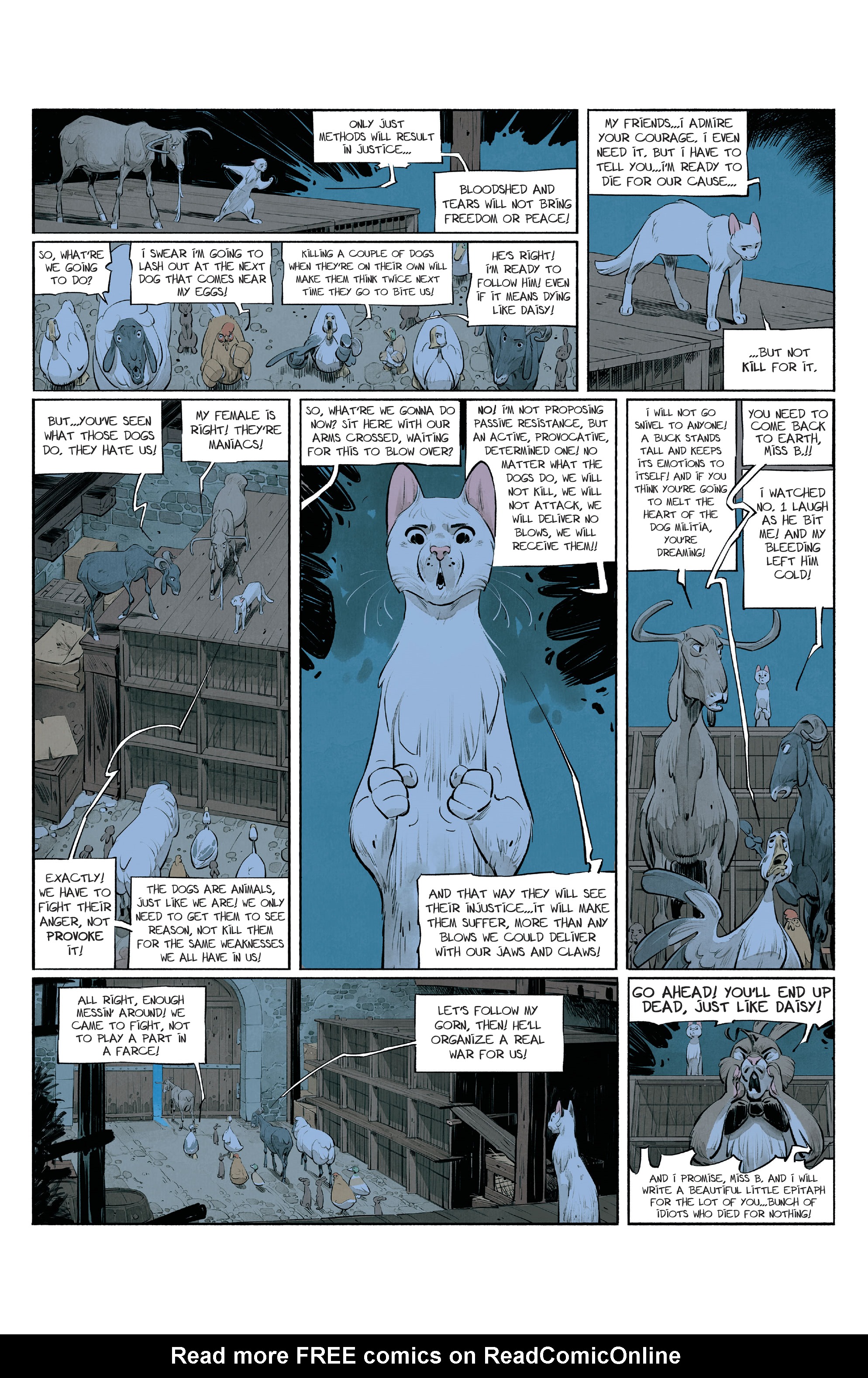 Read online Animal Castle comic -  Issue #4 - 15