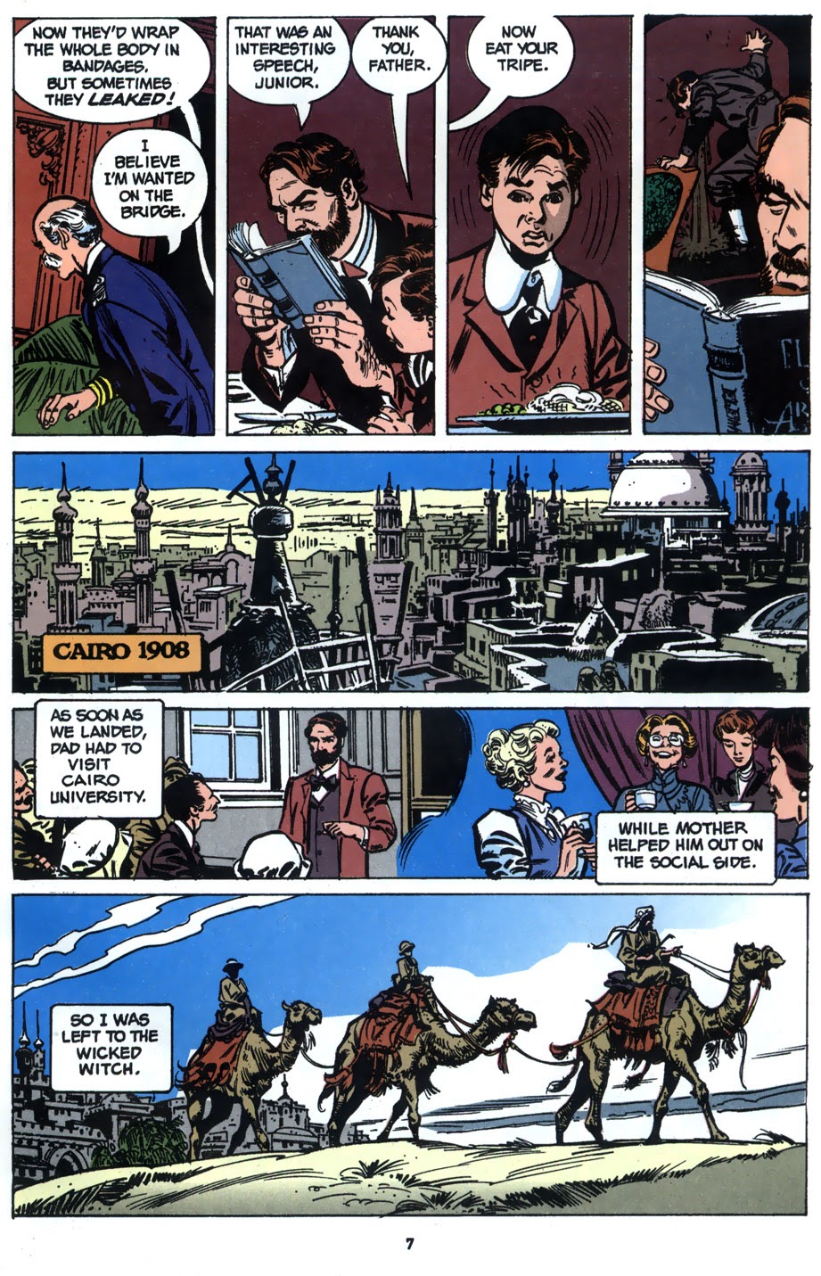 Read online Young Indiana Jones Chronicles comic -  Issue #1 - 9