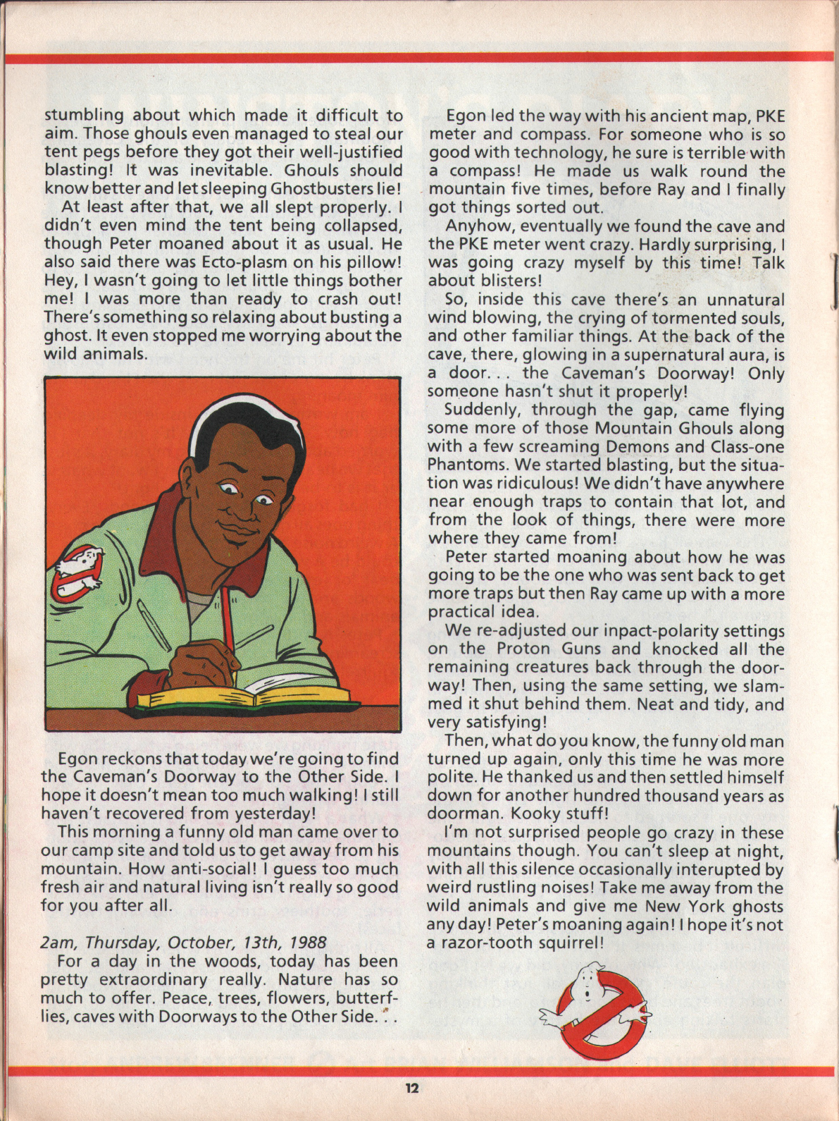 Read online The Real Ghostbusters comic -  Issue #19 - 12