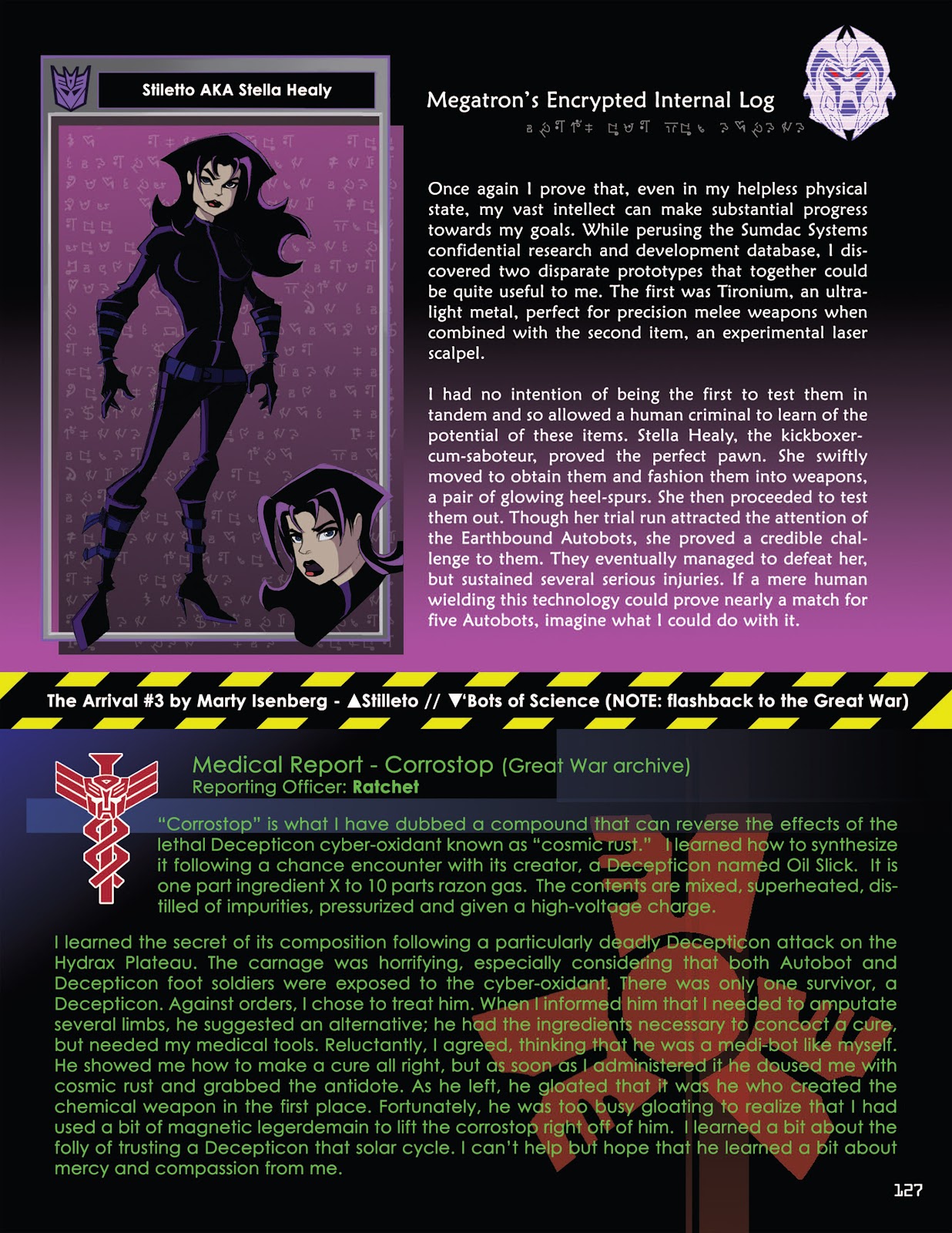 Transformers Animated: The Allspark Almanac issue TPB 1 - Page 128