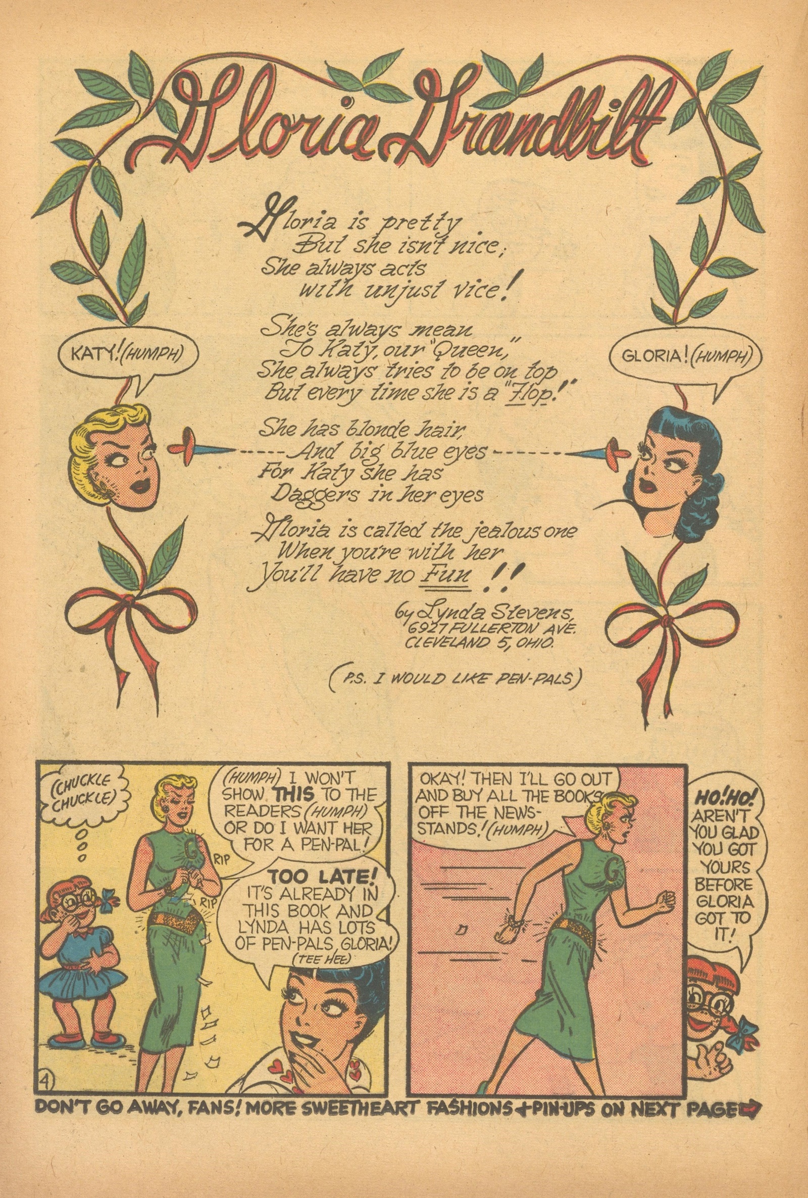 Read online Katy Keene (1949) comic -  Issue #33 - 16