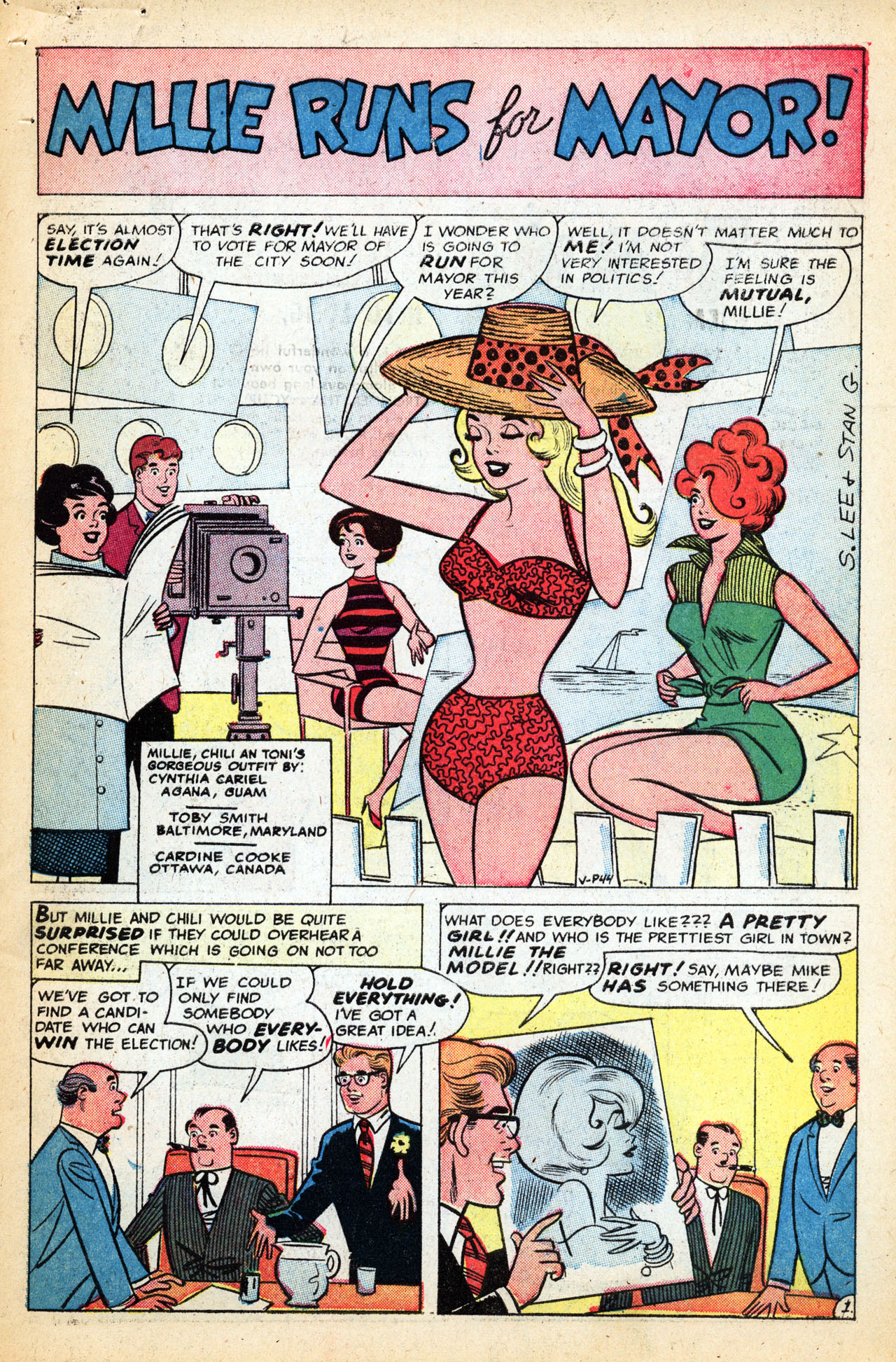 Read online Millie the Model comic -  Issue #111 - 3