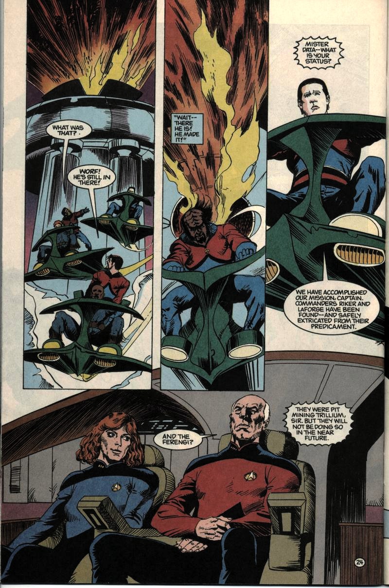 Read online Star Trek: The Next Generation (1989) comic -  Issue #15 - 25
