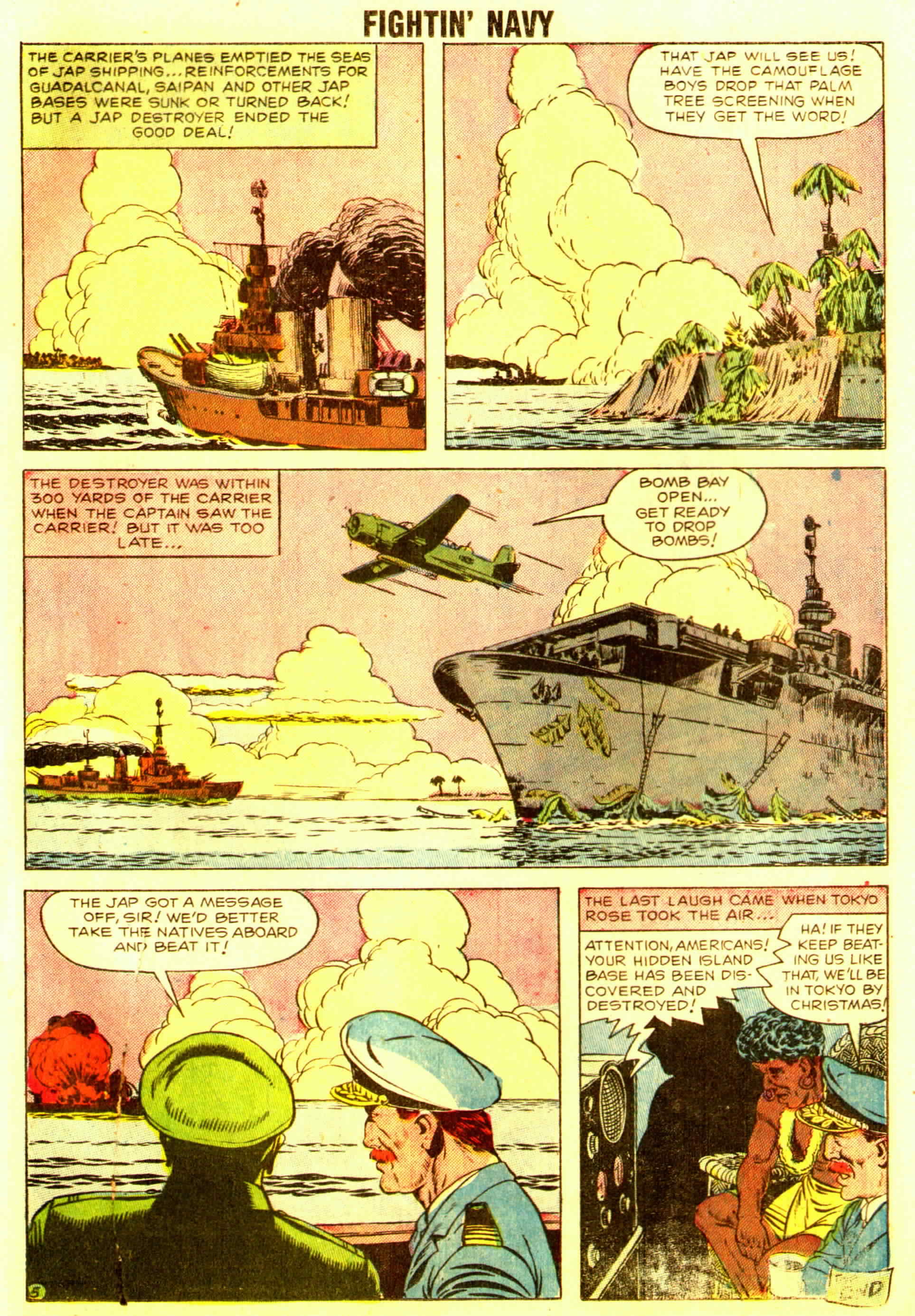 Read online Fightin' Navy comic -  Issue #83 - 87