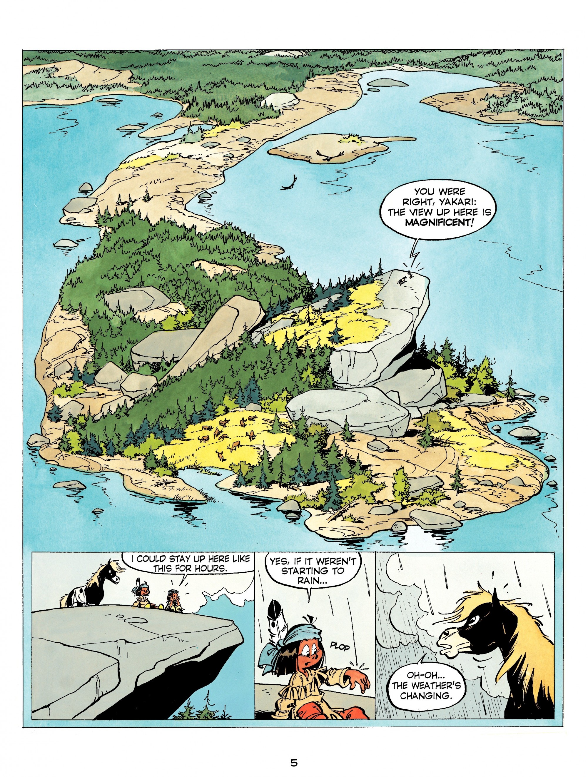 Read online Yakari comic -  Issue #7 - 5