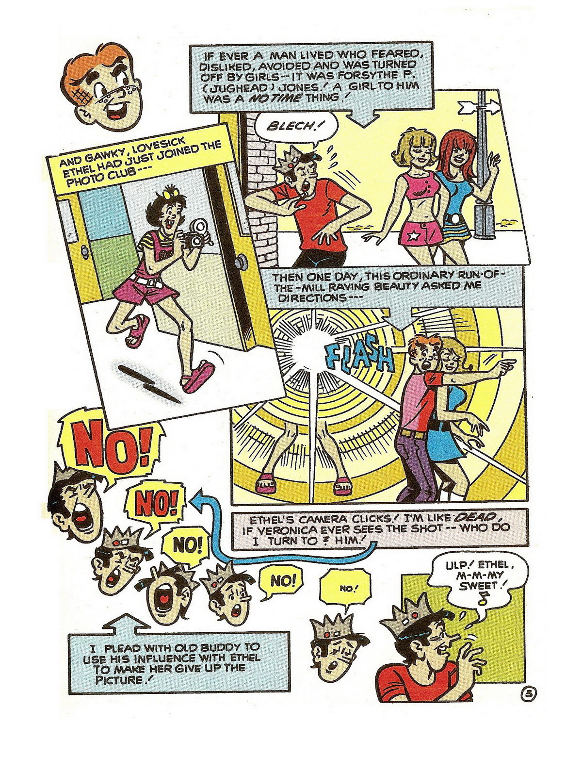 Read online Jughead's Double Digest Magazine comic -  Issue #69 - 108