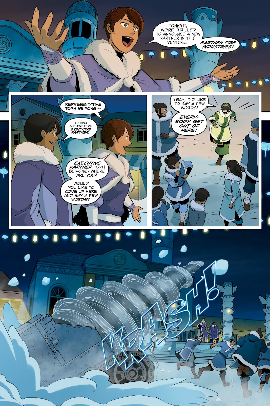 Avatar: The Last Airbender--North and South Omnibus issue TPB (Part 2) - Page 3