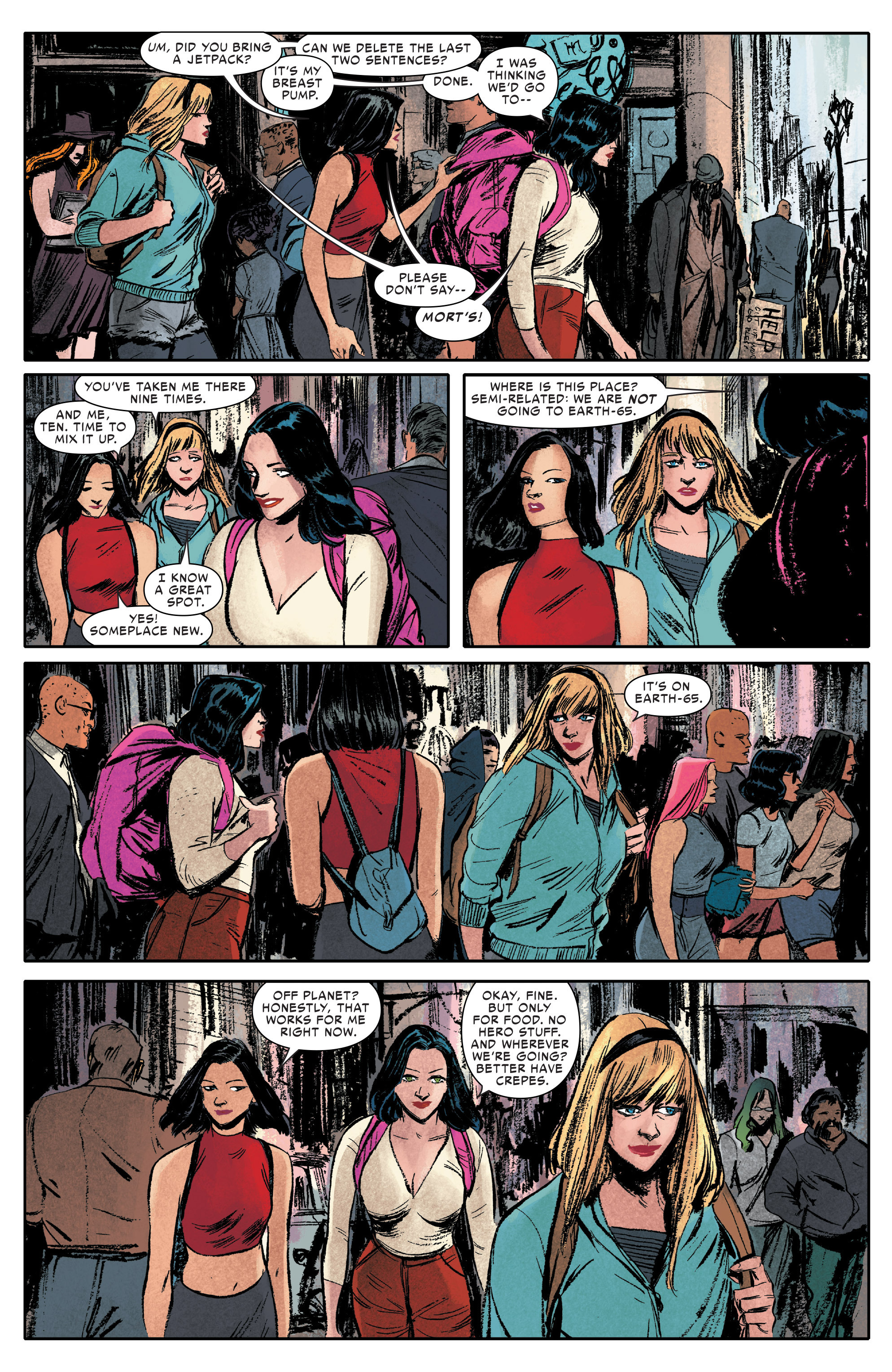 Read online Spider-Women Alpha comic -  Issue # Full - 9