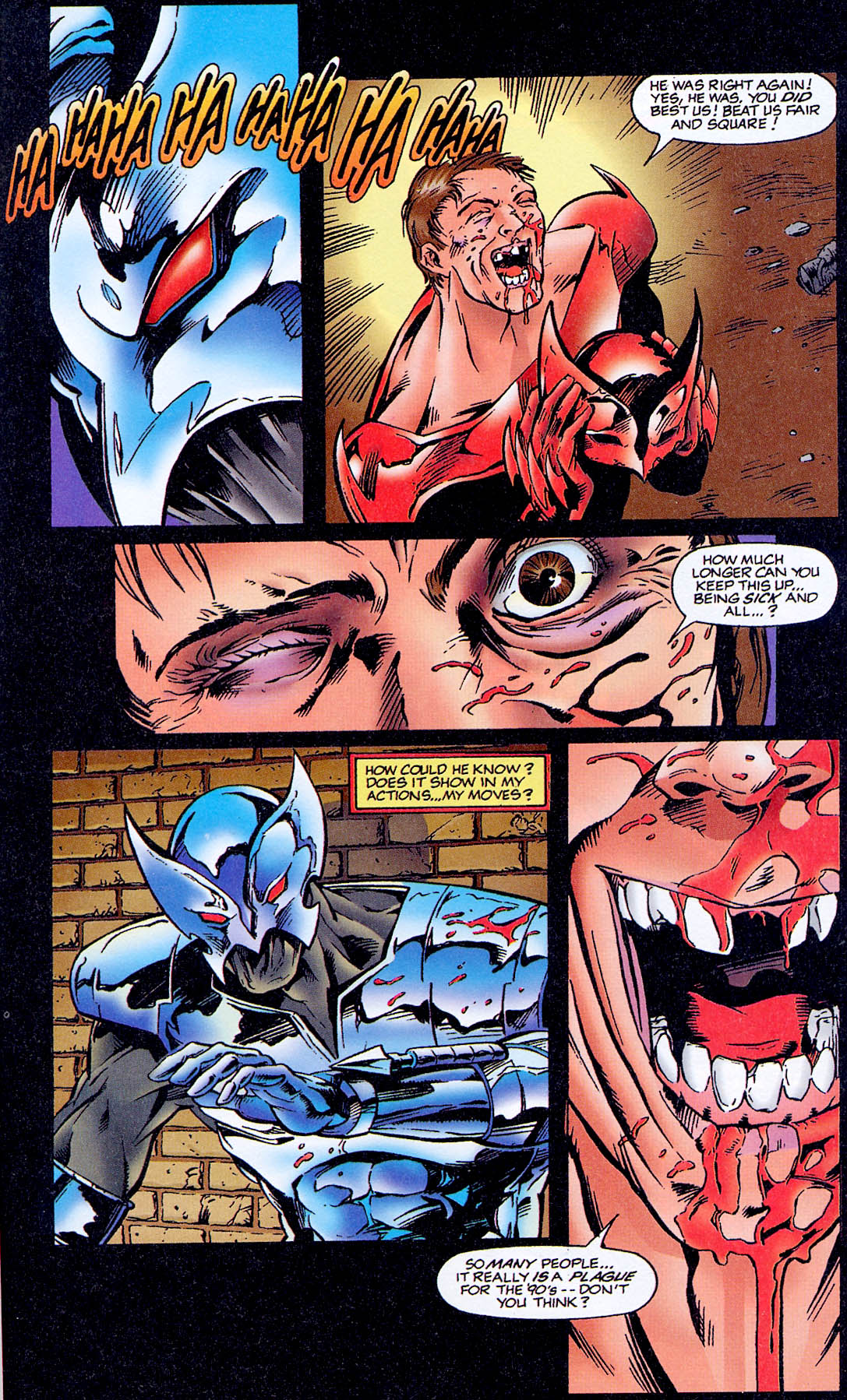 Read online Vampirella/Shadowhawk: Creatures of the Night comic -  Issue # Full - 22