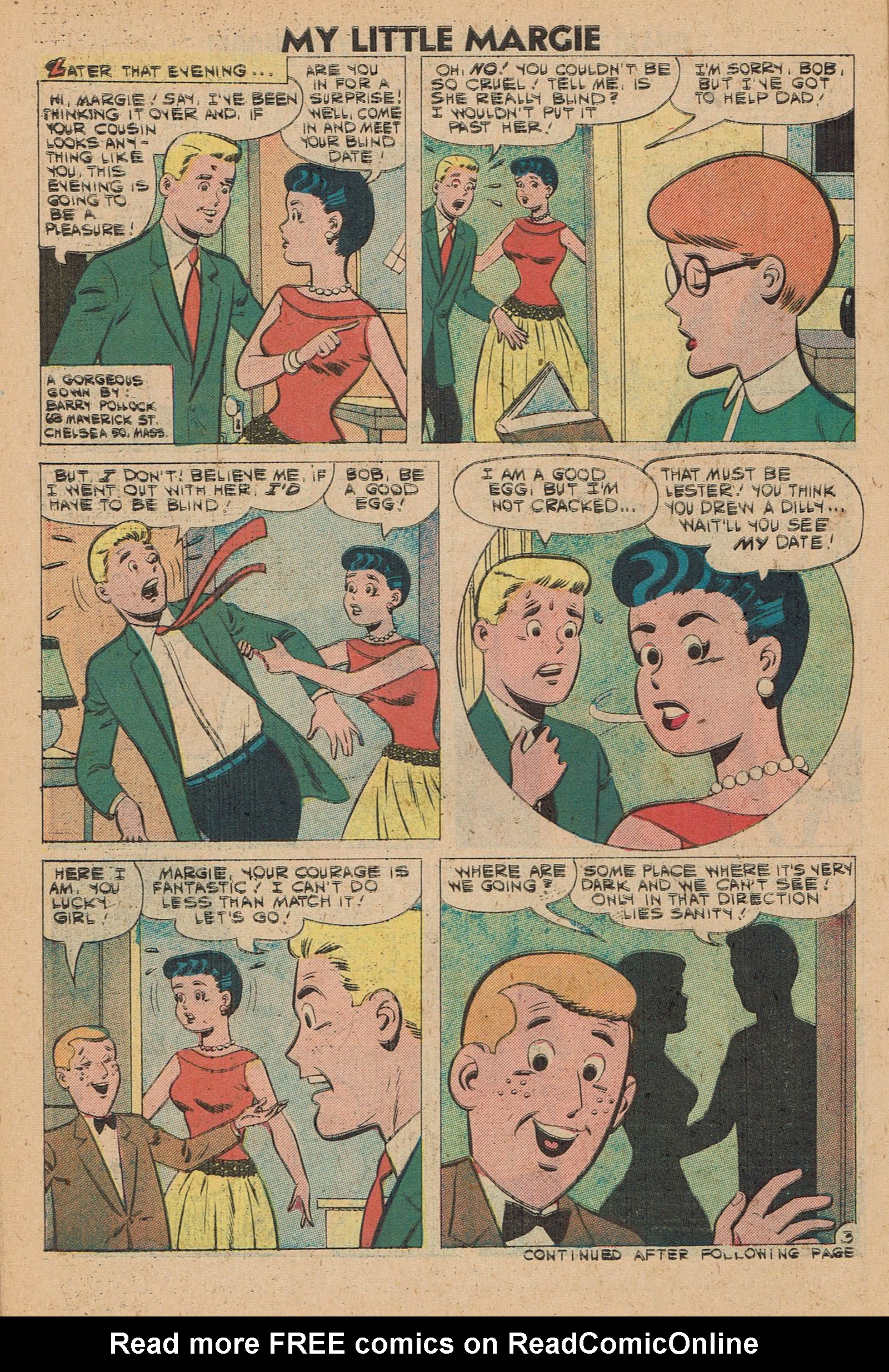 Read online My Little Margie (1954) comic -  Issue #35 - 29