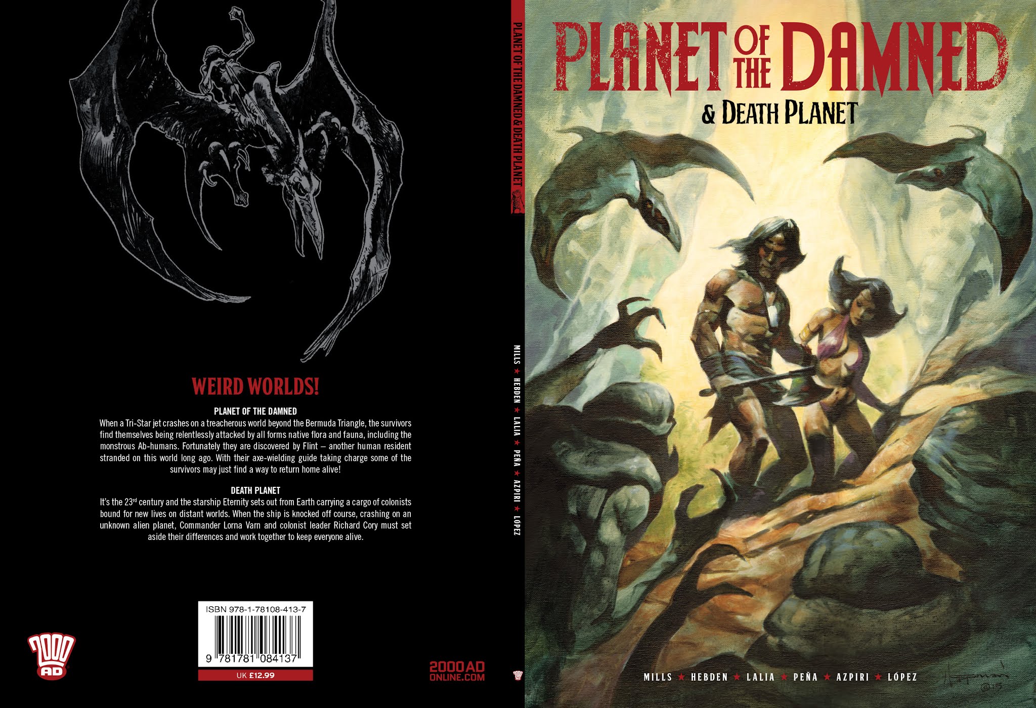 Read online Planet of the Damned & Death Planet comic -  Issue # TPB - 1