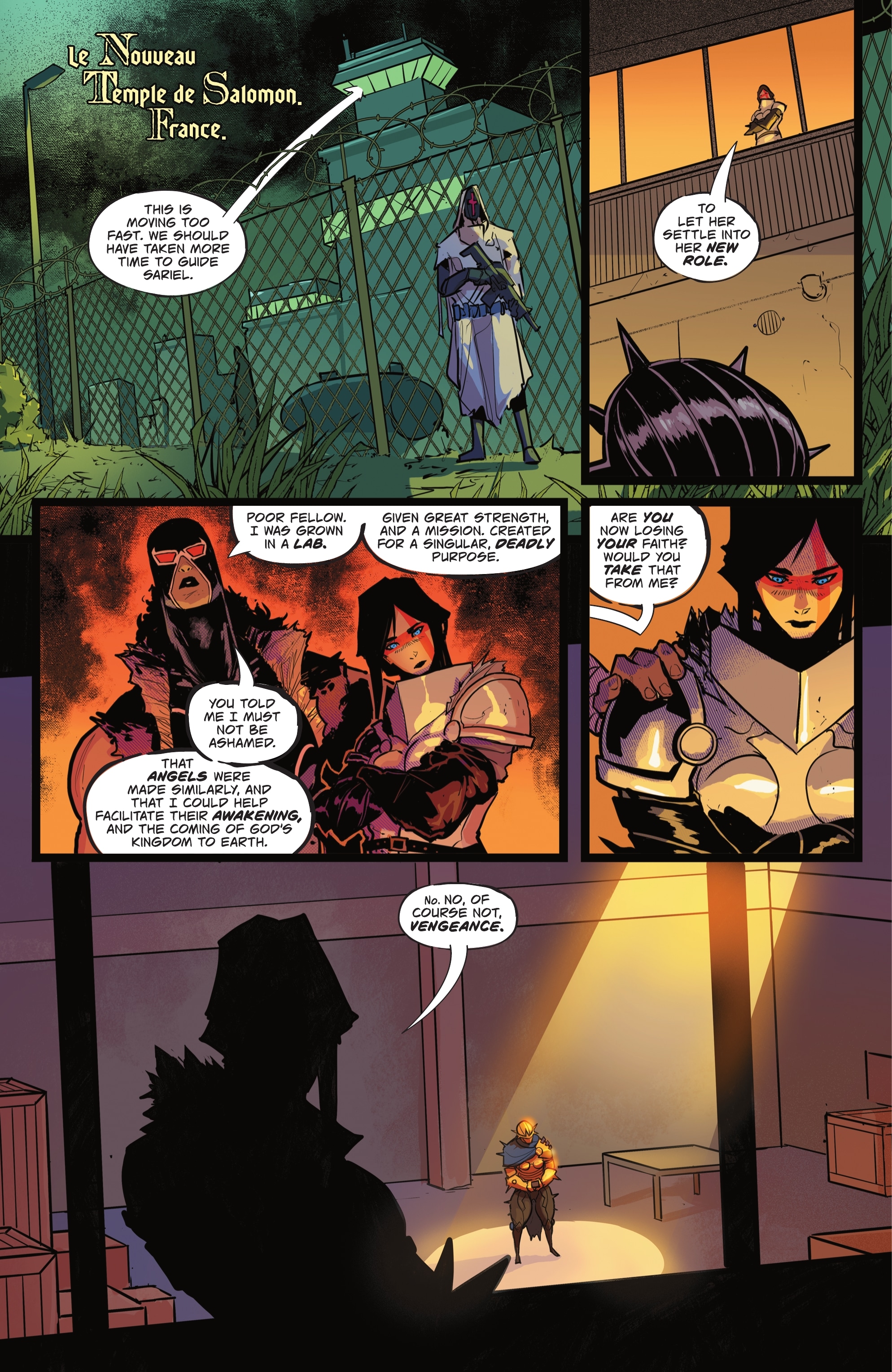 Read online Sword Of Azrael comic -  Issue #6 - 3