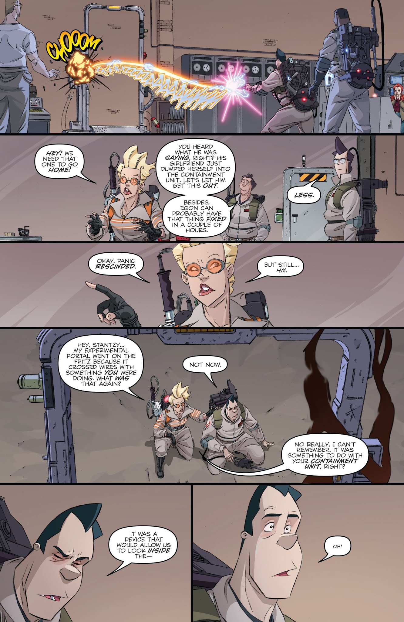 Read online Ghostbusters: Crossing Over comic -  Issue #8 - 22