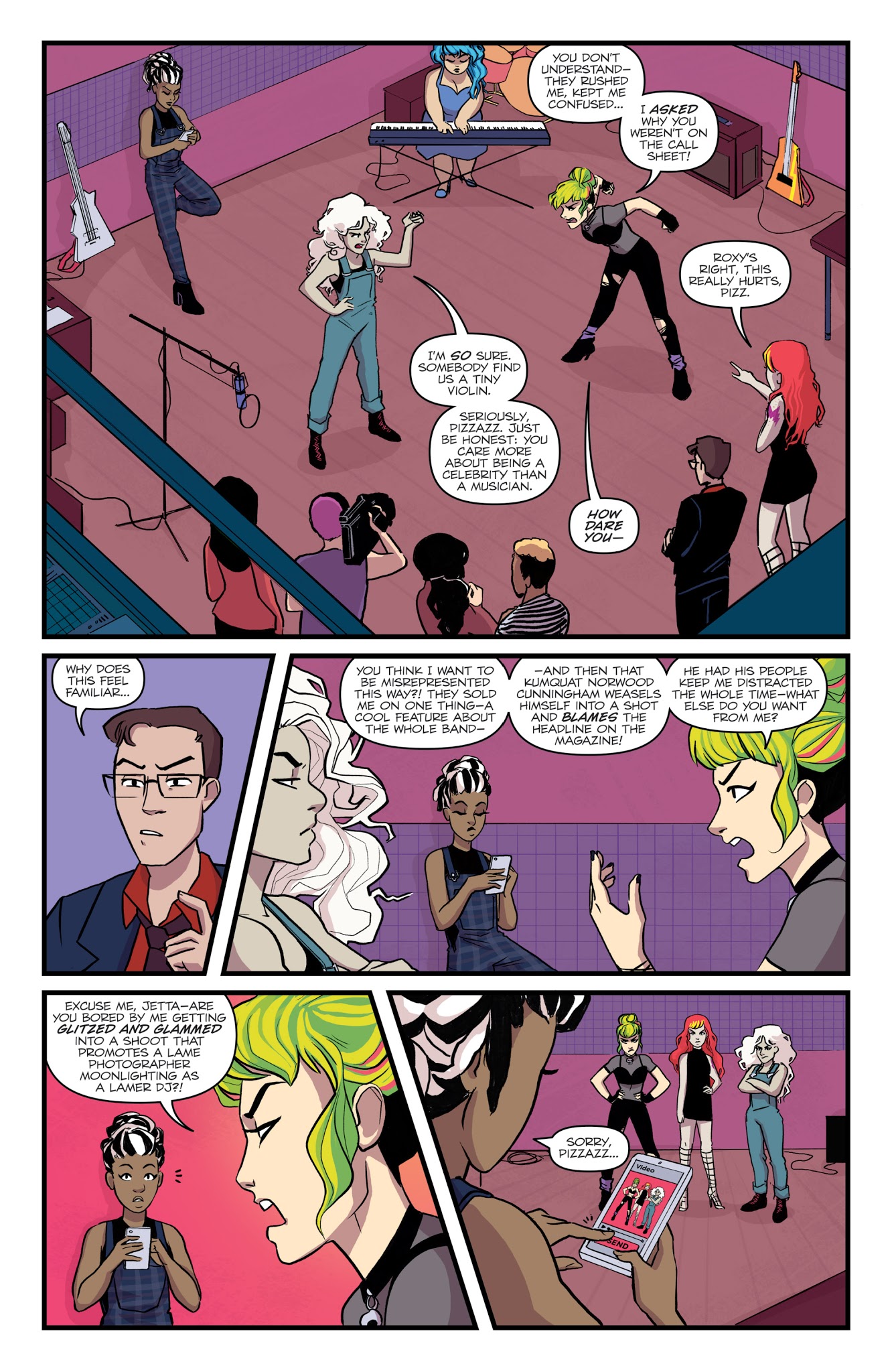 Read online Jem and the Holograms: Dimensions comic -  Issue #4 - 11