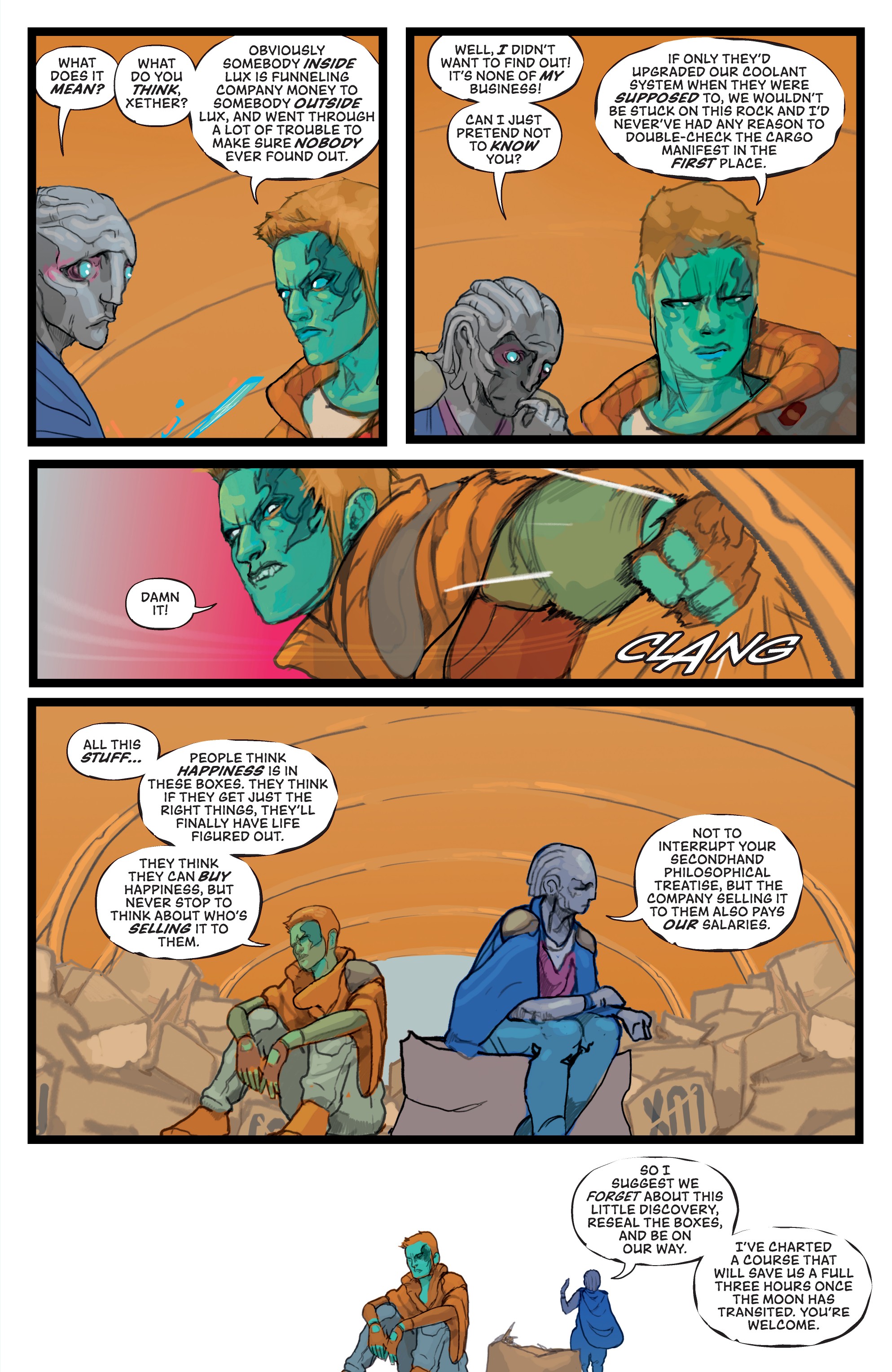 Read online Invisible Kingdom comic -  Issue #1 - 17