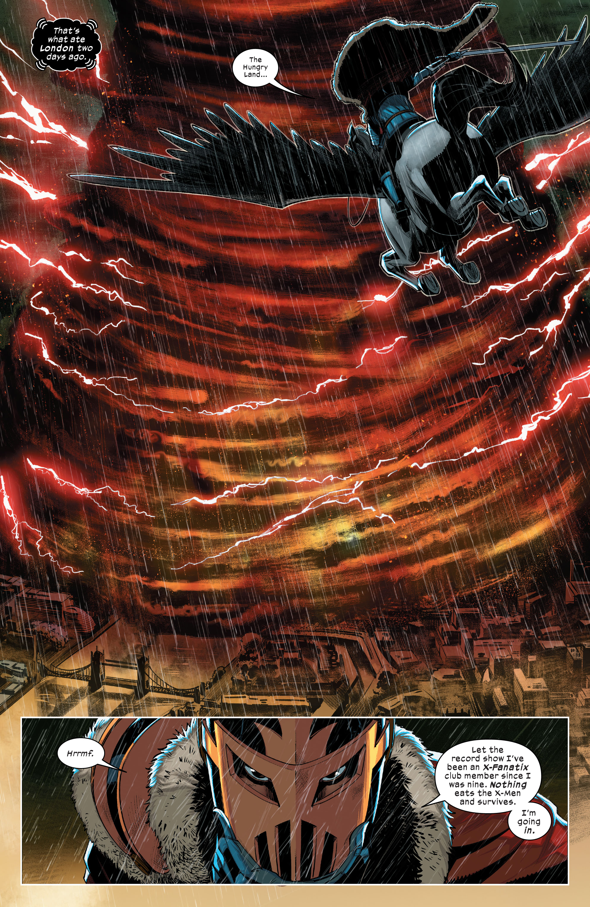 Read online Death of Doctor Strange: One-Shots comic -  Issue # X-Men - Black Knight - 7