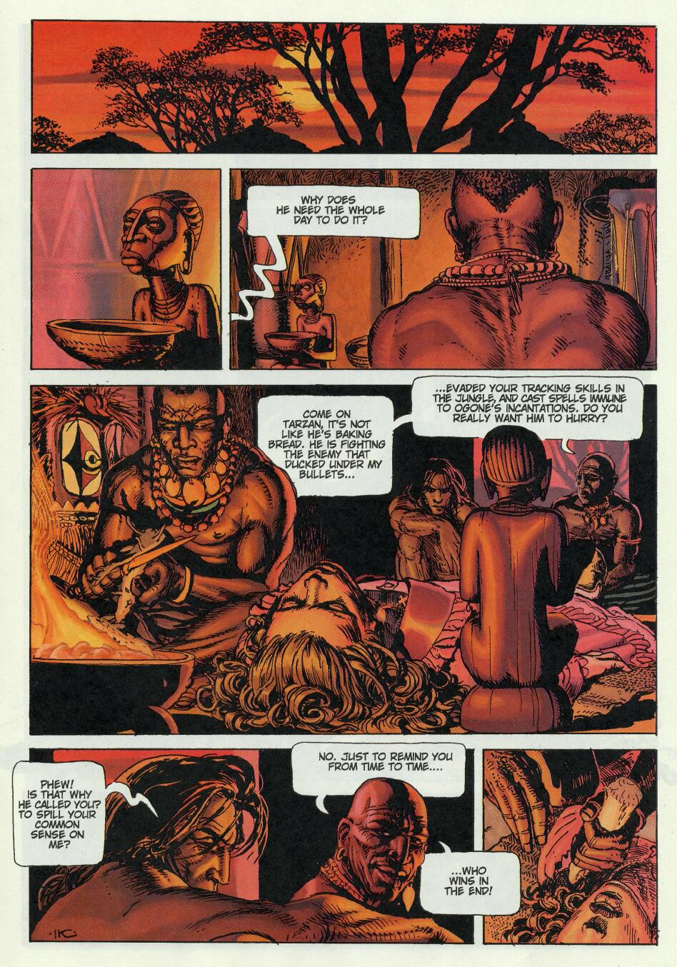 Read online Edgar Rice Burroughs' Tarzan: The Rivers of Blood comic -  Issue #2 - 23
