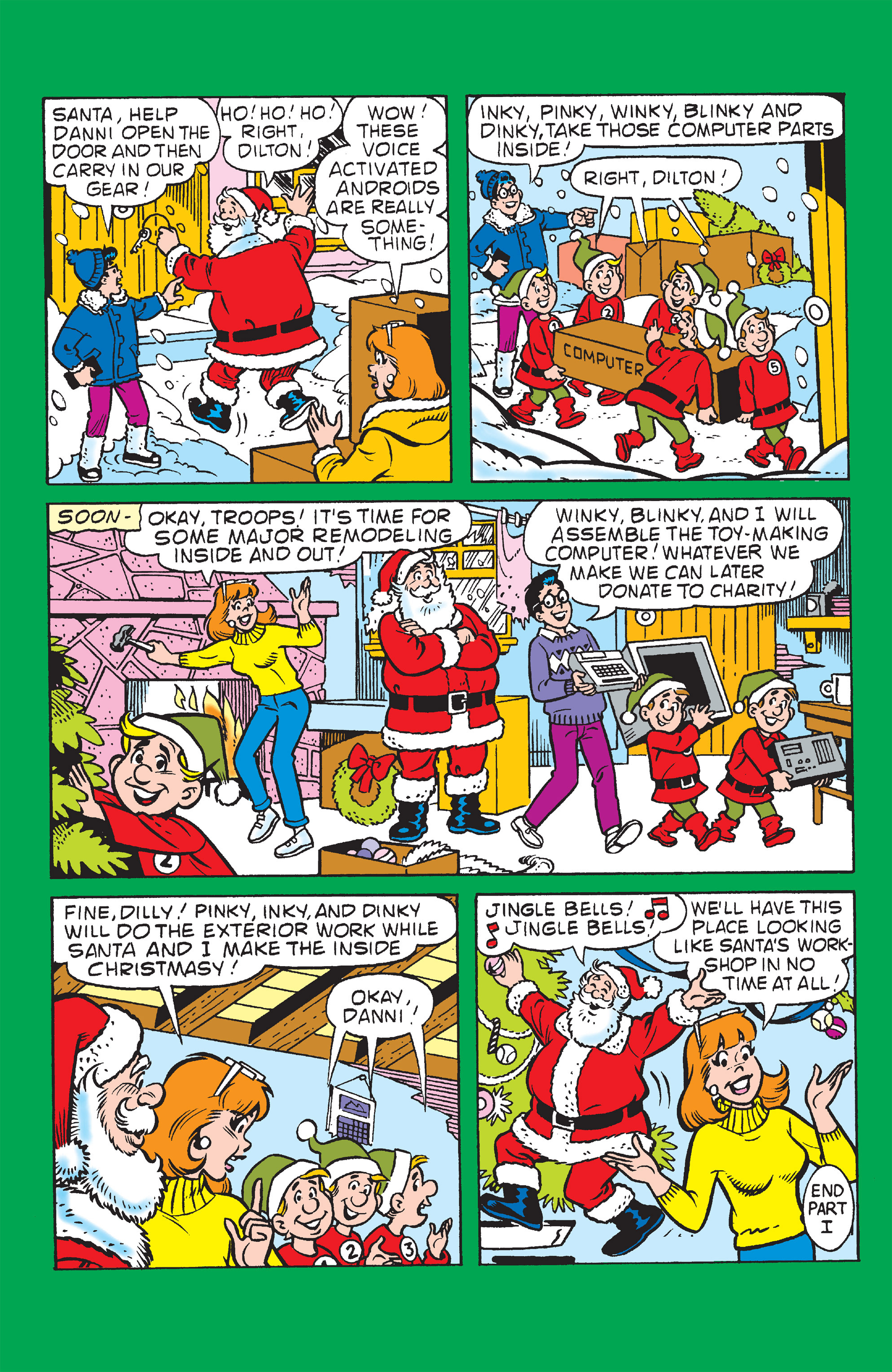 Read online Archie Meets Santa comic -  Issue # TPB - 19
