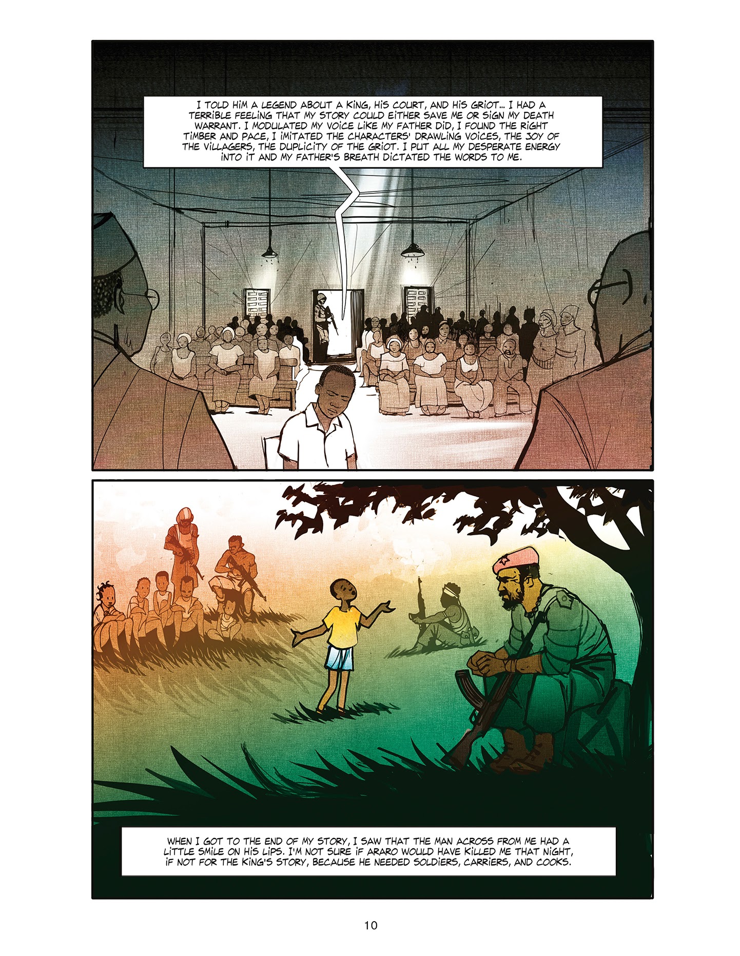 Read online Tamba, Child Soldier comic -  Issue # TPB - 11