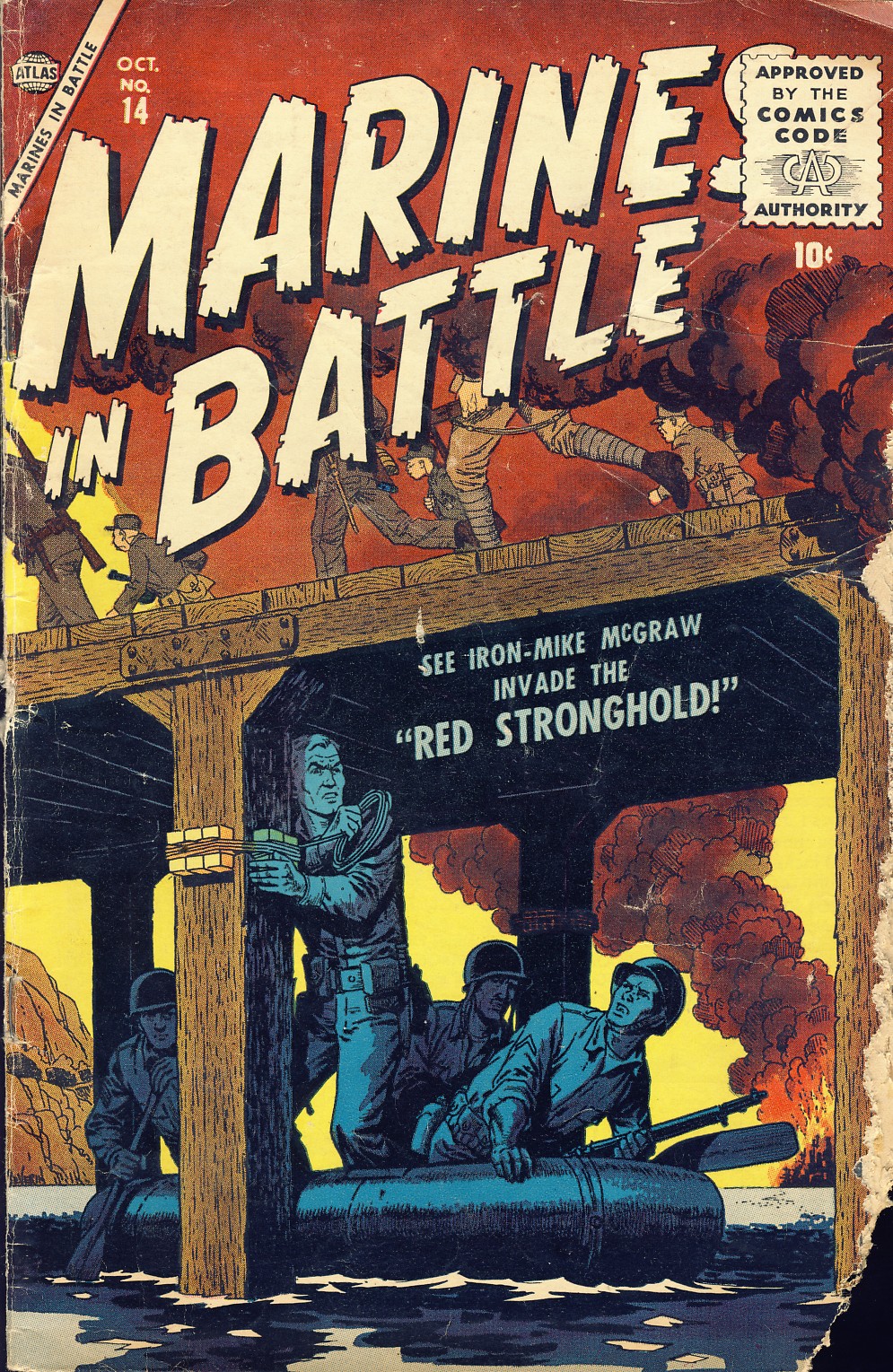Read online Marines in Battle comic -  Issue #14 - 1
