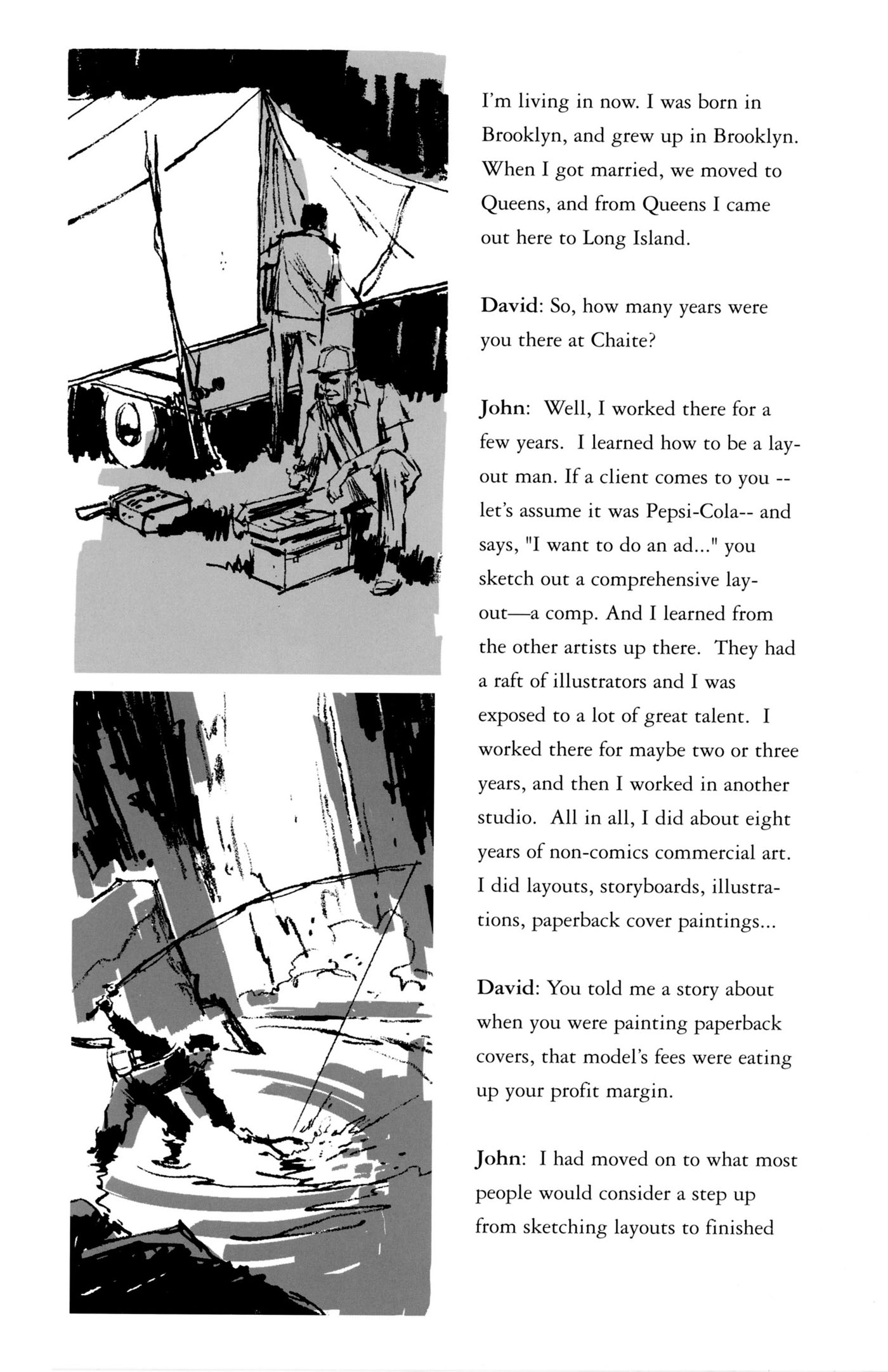 Read online John Buscema Sketchbook comic -  Issue # TPB - 34