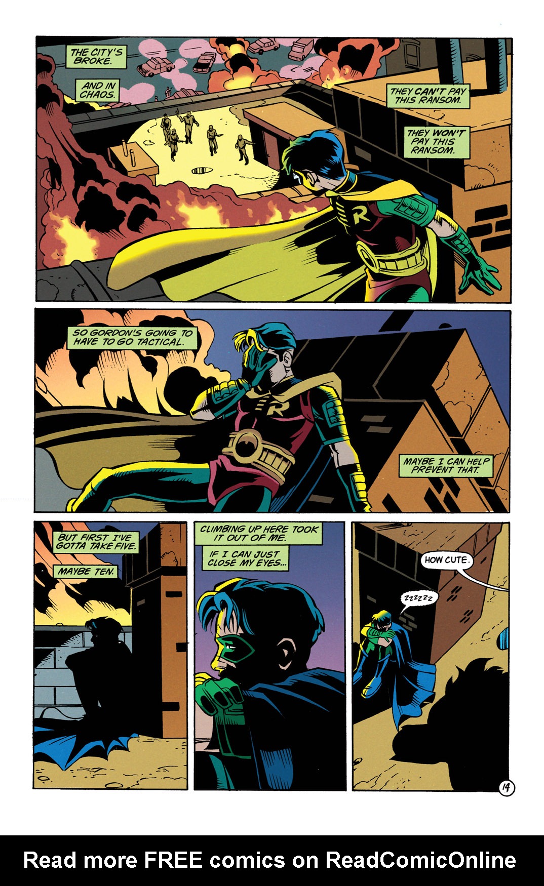 Read online Robin (1993) comic -  Issue #28 - 14