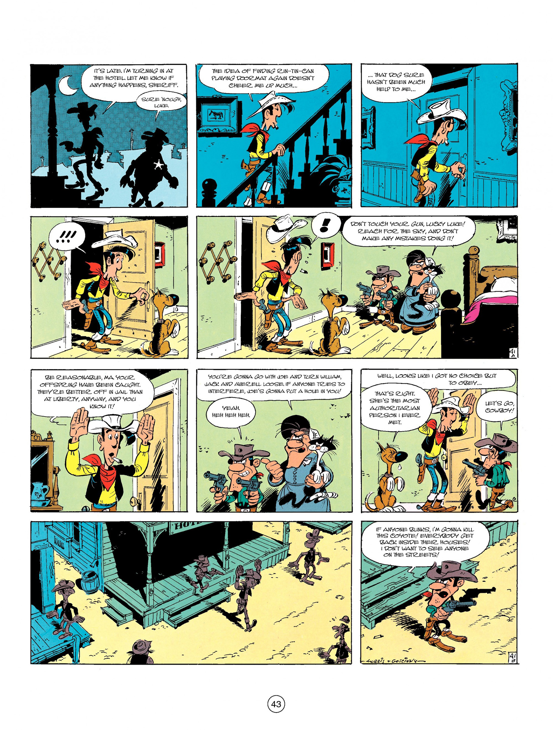 Read online A Lucky Luke Adventure comic -  Issue #6 - 43